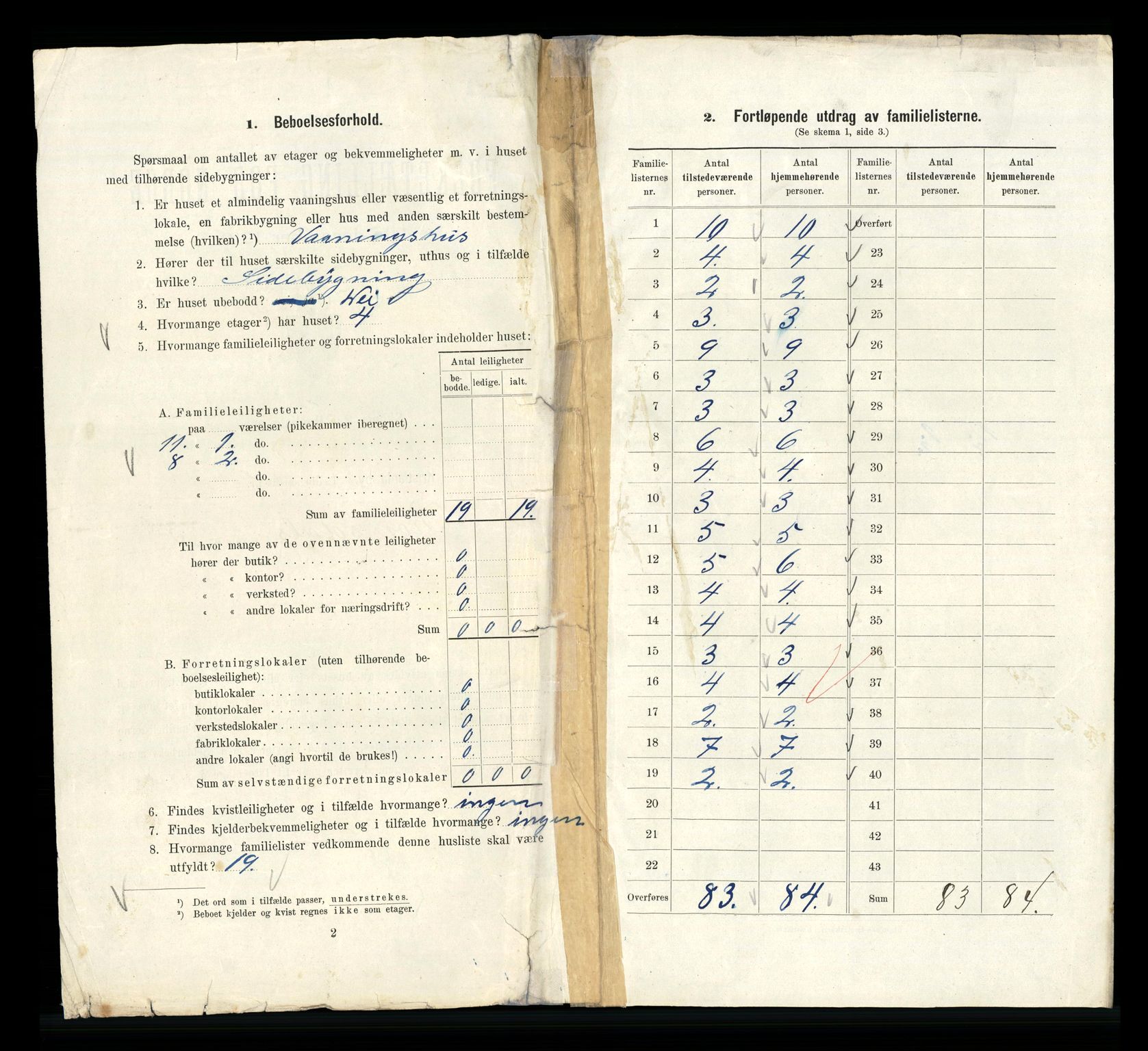 RA, 1910 census for Kristiania, 1910, p. 80578