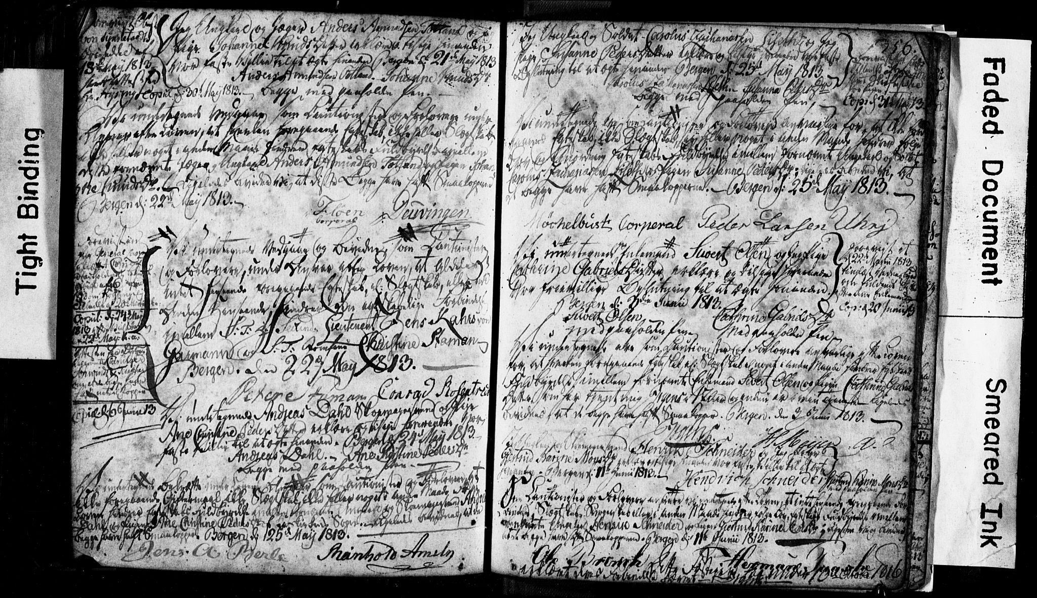 Korskirken sokneprestembete, AV/SAB-A-76101: Best man's statements no. II.5.1, 1776-1816, p. 356