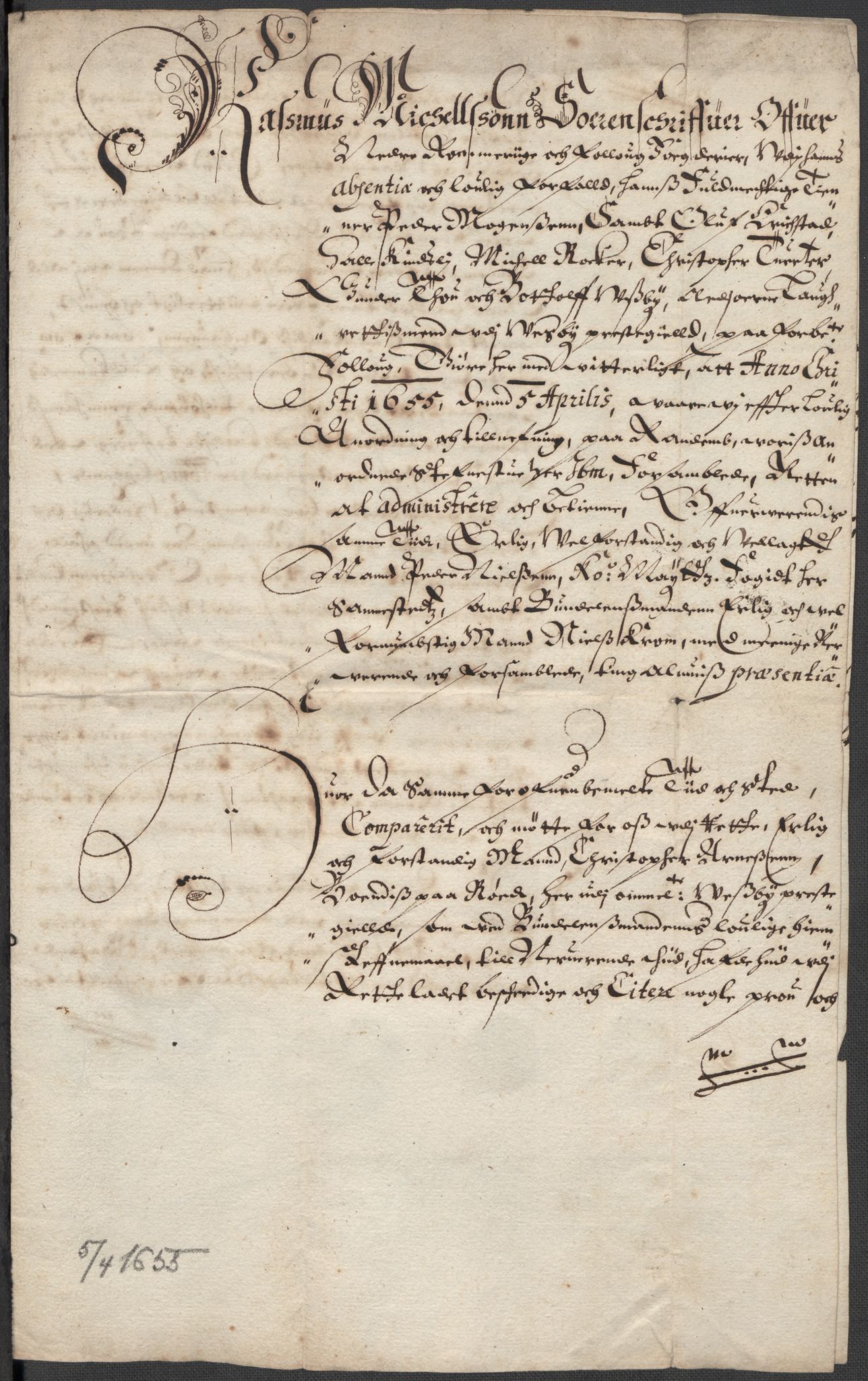 Riksarkivets diplomsamling, AV/RA-EA-5965/F15/L0006: Prestearkiv - Akershus, 1593-1865, p. 237