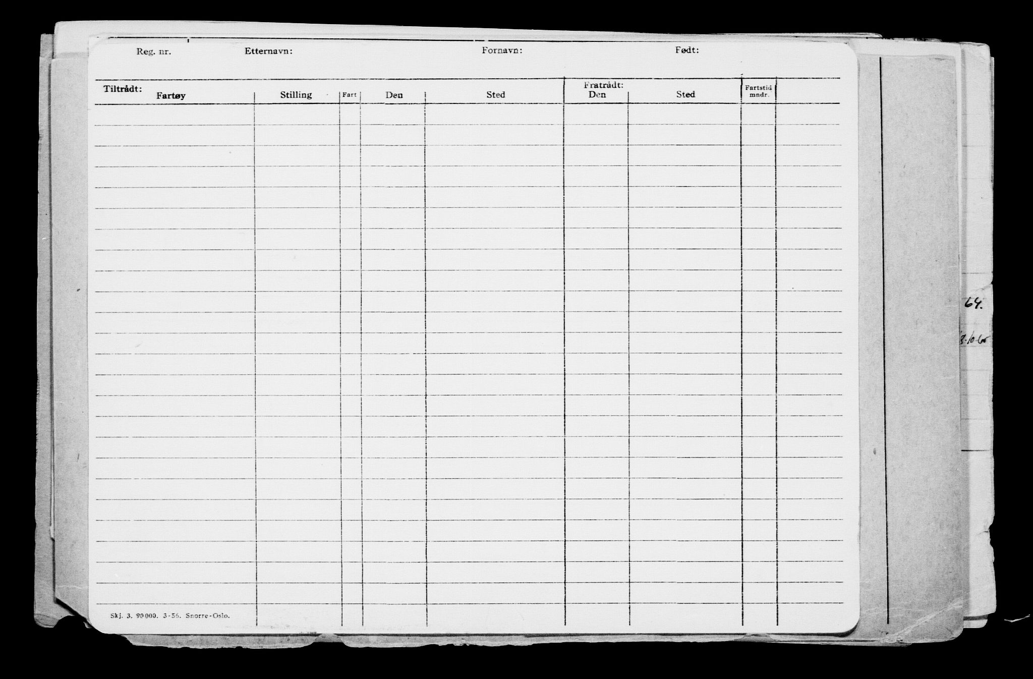 Direktoratet for sjømenn, AV/RA-S-3545/G/Gb/L0075: Hovedkort, 1908, p. 411