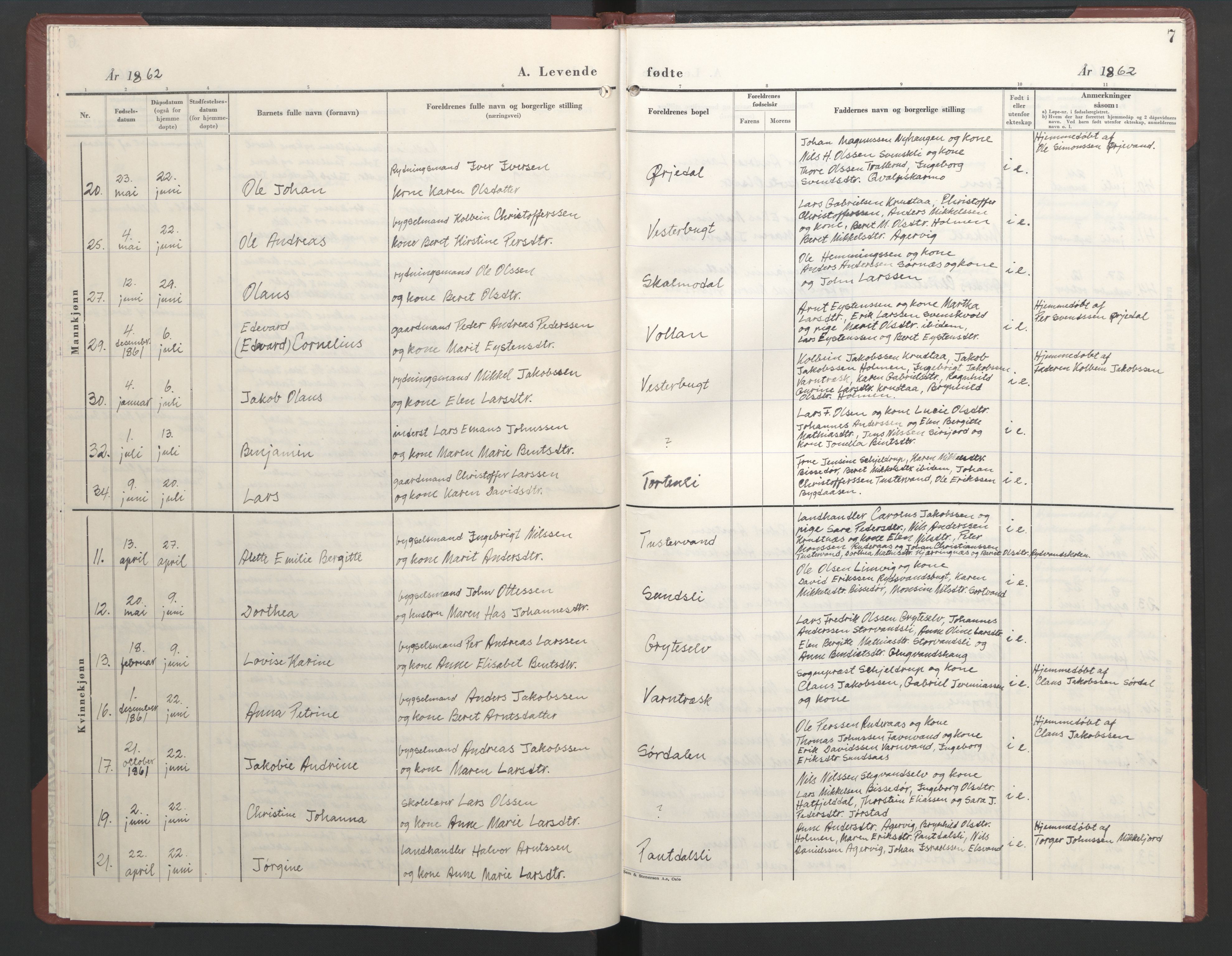 Ministerialprotokoller, klokkerbøker og fødselsregistre - Nordland, AV/SAT-A-1459/823/L0335: Parish register (official) no. 823D01, 1860-1864, p. 7