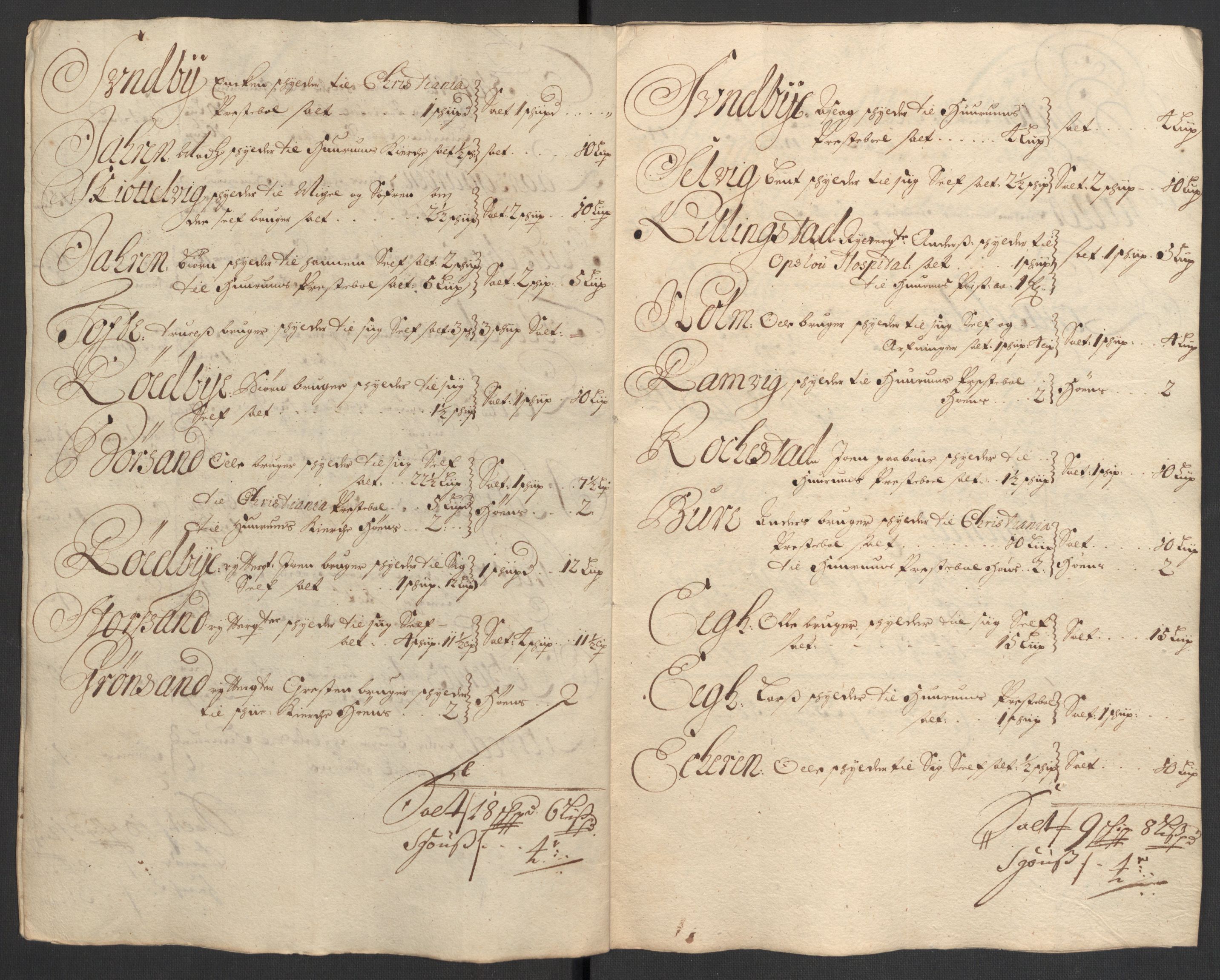 Rentekammeret inntil 1814, Reviderte regnskaper, Fogderegnskap, AV/RA-EA-4092/R30/L1695: Fogderegnskap Hurum, Røyken, Eiker og Lier, 1697, p. 146