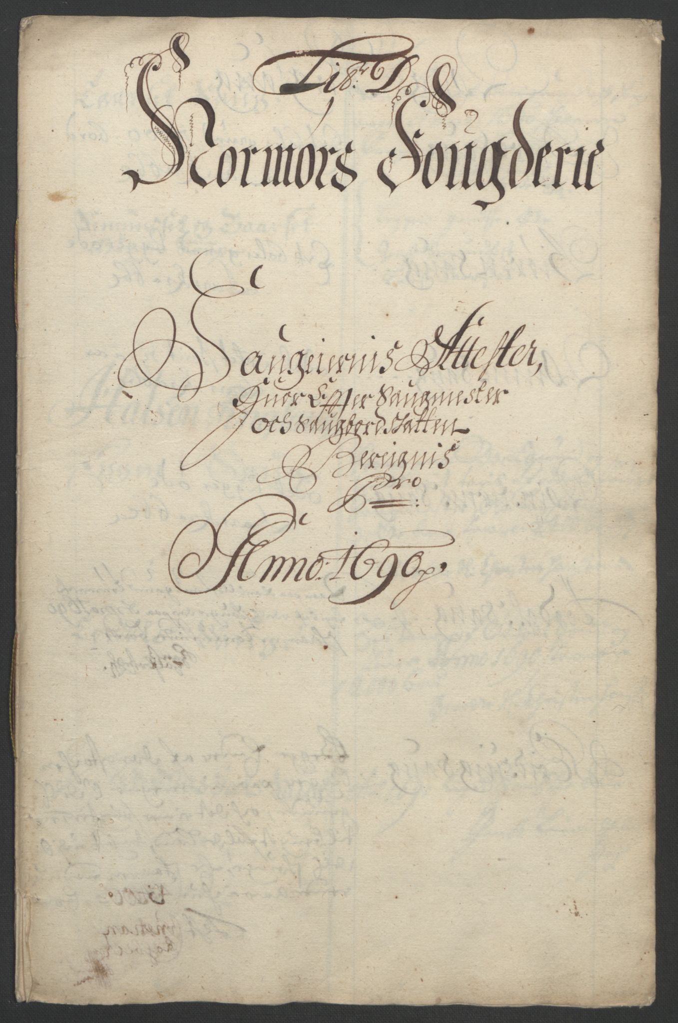 Rentekammeret inntil 1814, Reviderte regnskaper, Fogderegnskap, RA/EA-4092/R56/L3734: Fogderegnskap Nordmøre, 1690-1691, p. 79