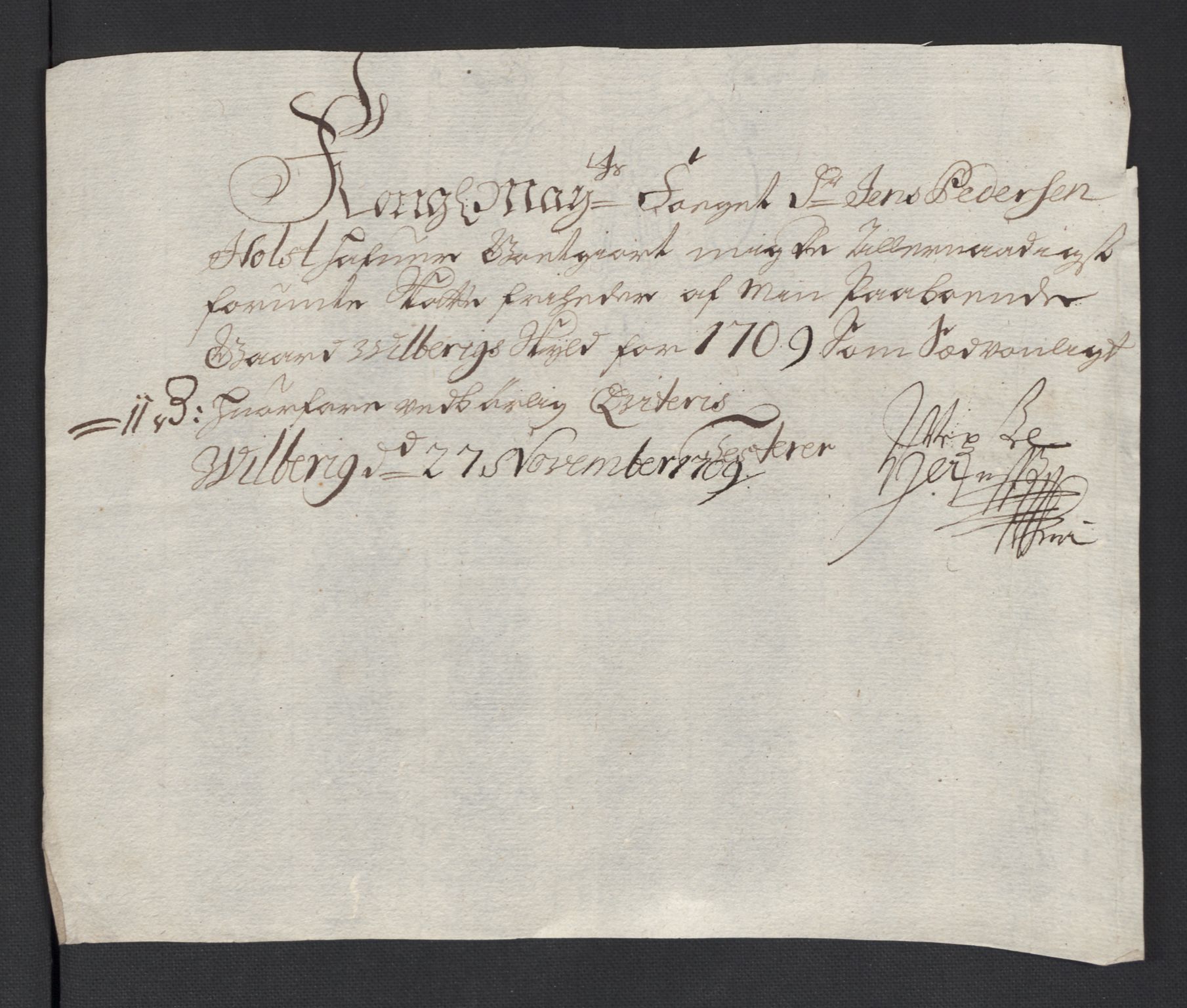 Rentekammeret inntil 1814, Reviderte regnskaper, Fogderegnskap, RA/EA-4092/R11/L0591: Fogderegnskap Nedre Romerike, 1708-1709, p. 321