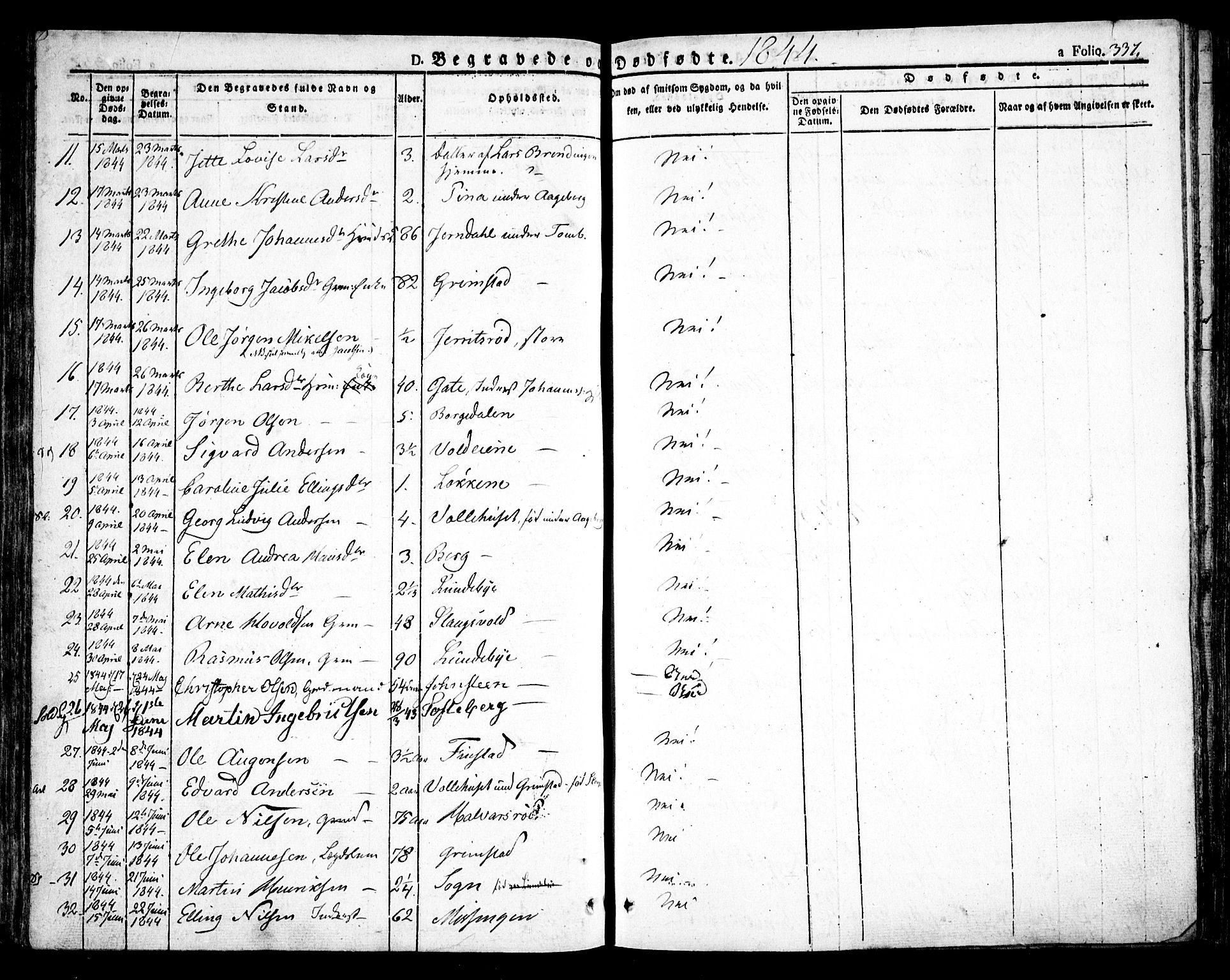 Råde prestekontor kirkebøker, SAO/A-2009/F/Fa/L0005: Parish register (official) no. 5, 1830-1853, p. 337