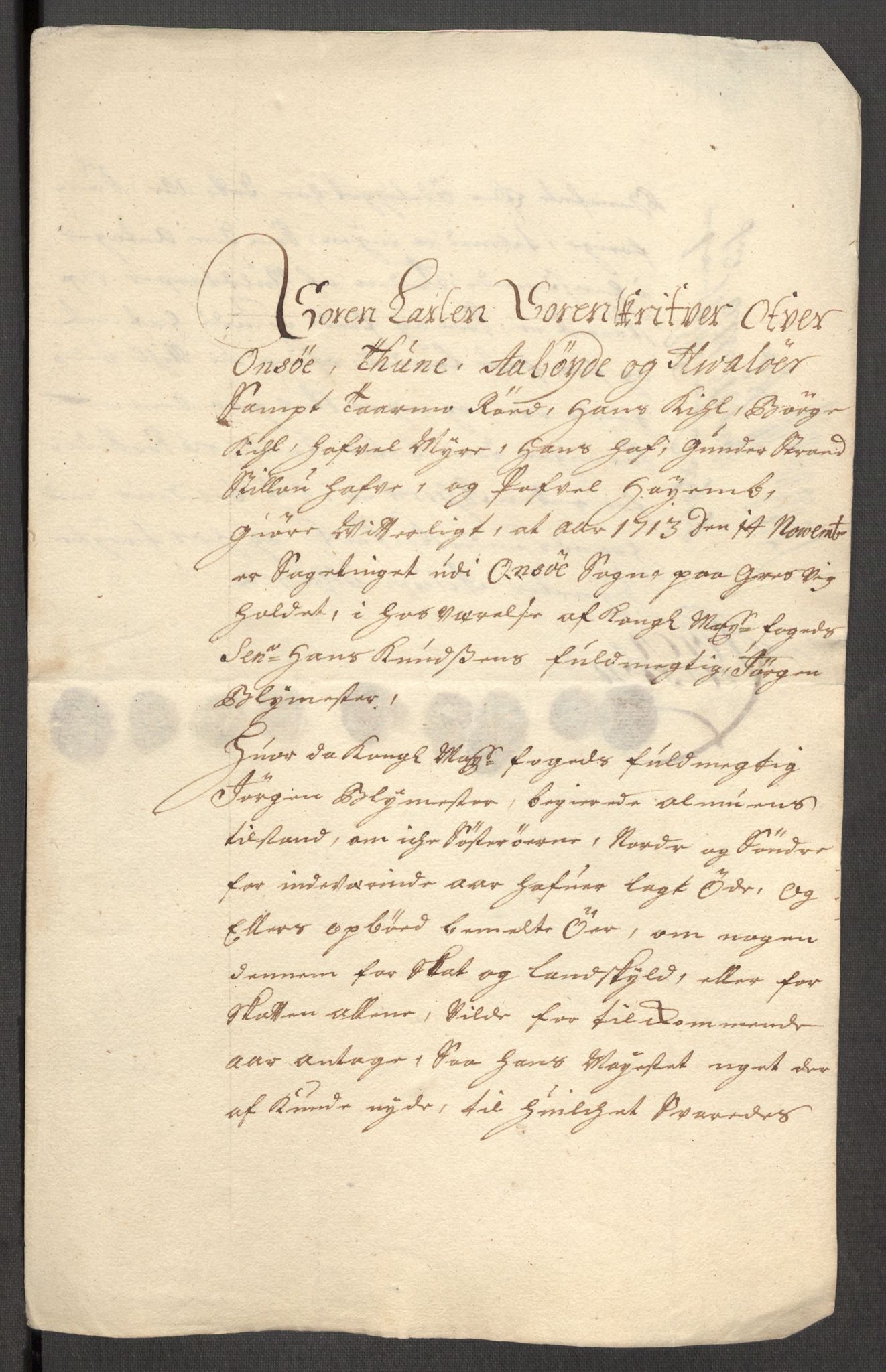 Rentekammeret inntil 1814, Reviderte regnskaper, Fogderegnskap, AV/RA-EA-4092/R04/L0138: Fogderegnskap Moss, Onsøy, Tune, Veme og Åbygge, 1713-1714, p. 324