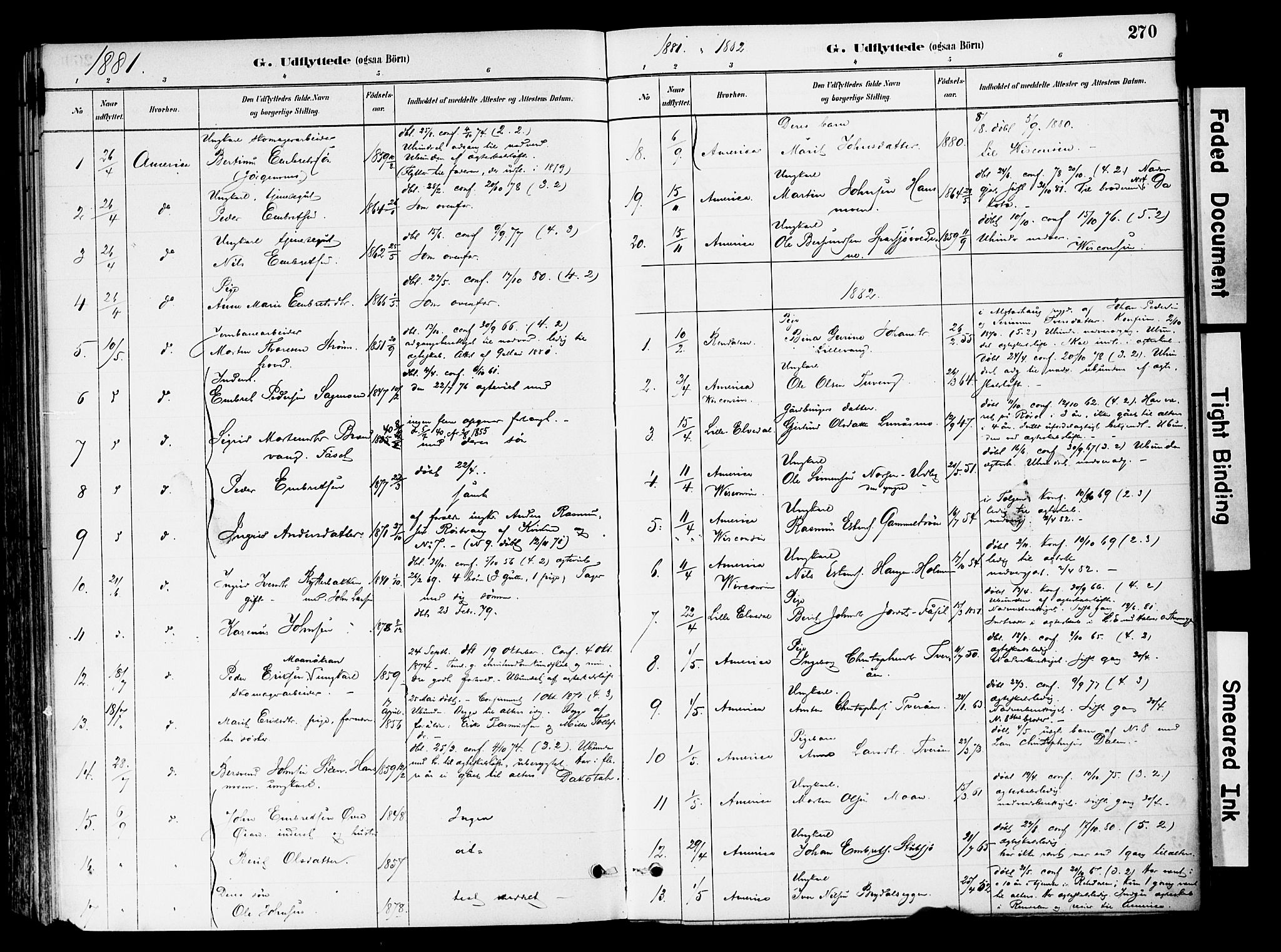 Tynset prestekontor, SAH/PREST-058/H/Ha/Haa/L0022: Parish register (official) no. 22, 1880-1899, p. 270