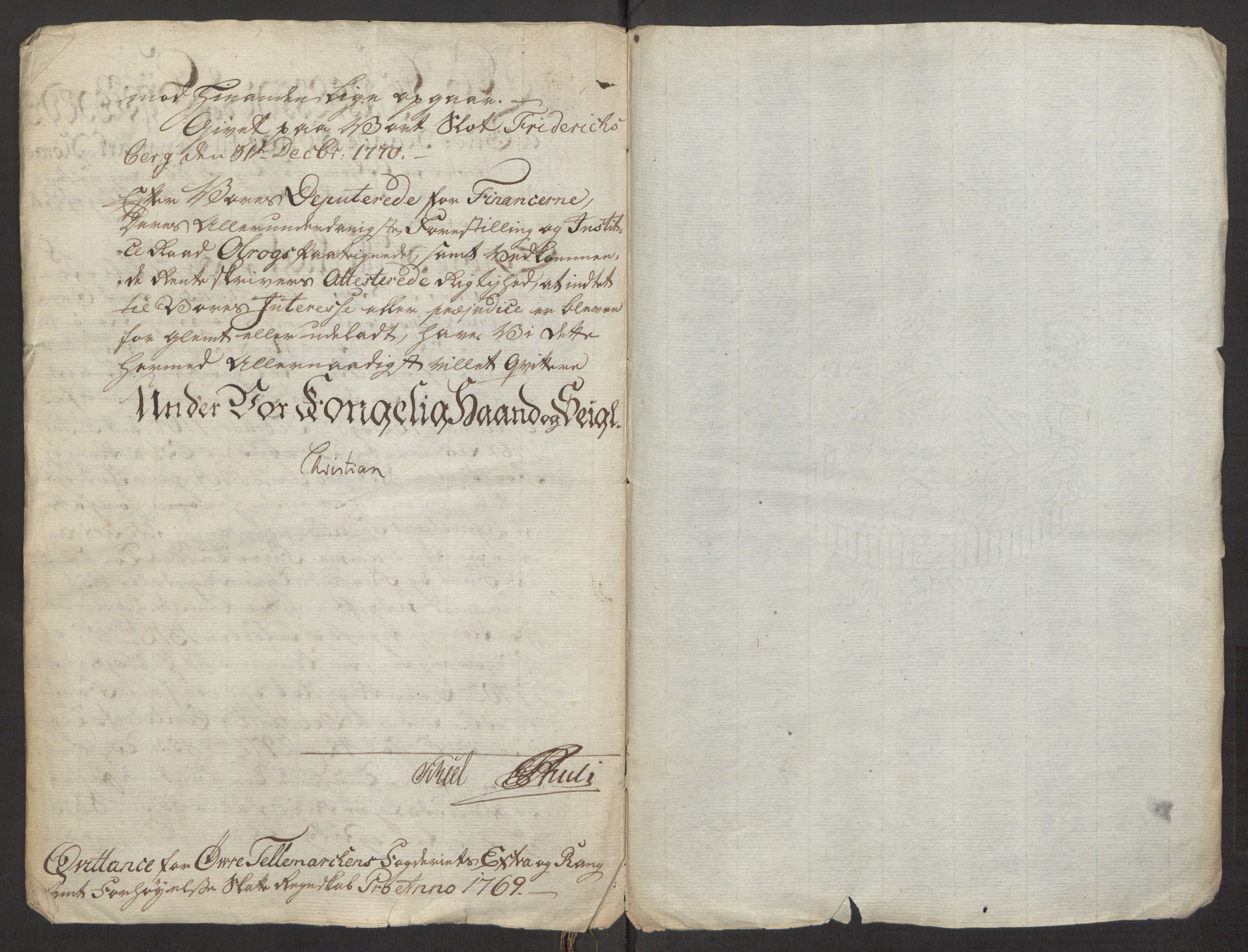 Rentekammeret inntil 1814, Reviderte regnskaper, Fogderegnskap, AV/RA-EA-4092/R38/L2293: Ekstraskatten Øvre Telemark, 1762-1770, p. 145