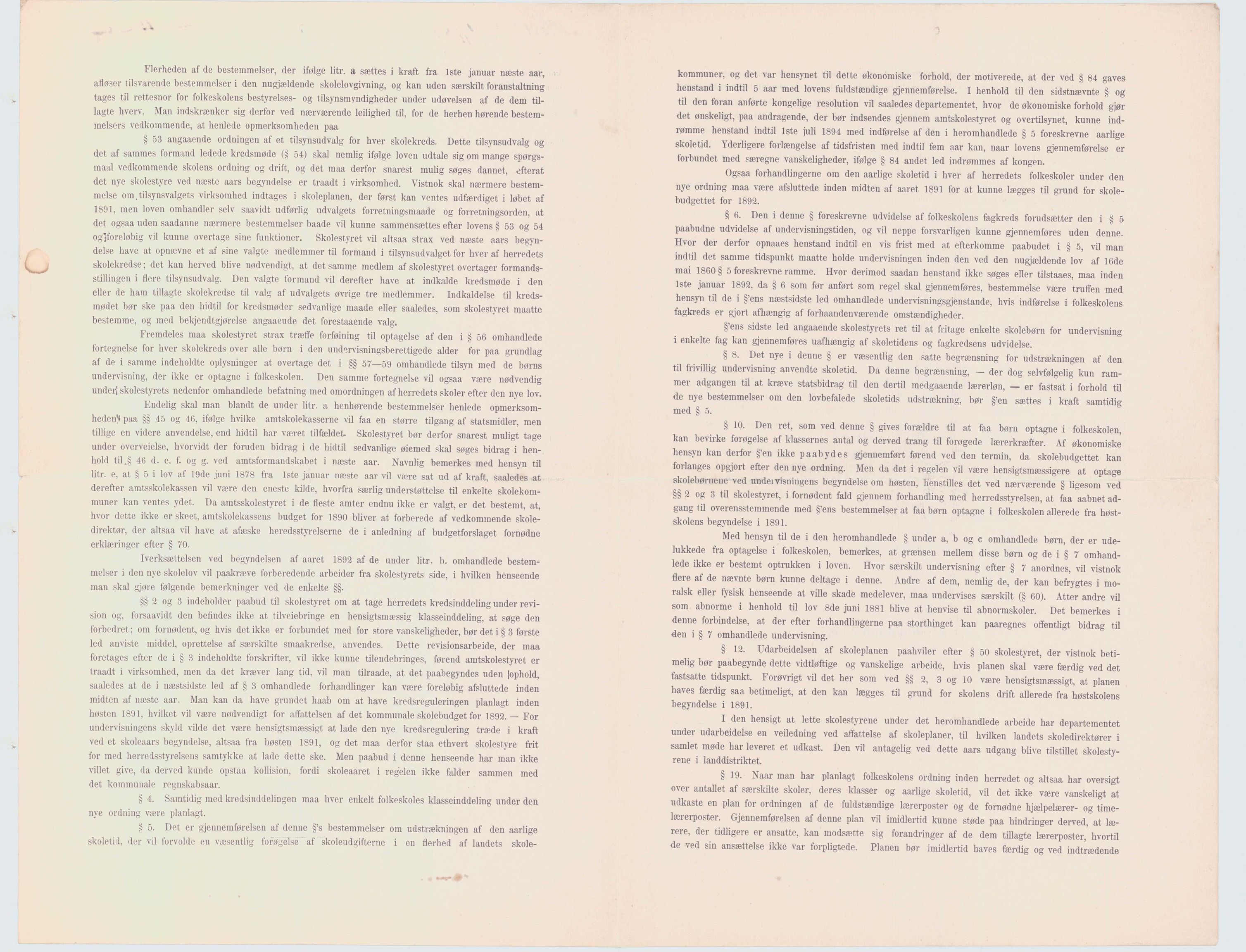 Finnaas kommune. Skulestyret, IKAH/1218a-211/D/Da/L0001/0001: Kronologisk ordna korrespondanse / Kronologisk ordna korrespondanse (litt for kvart år), 1885-1889, p. 28