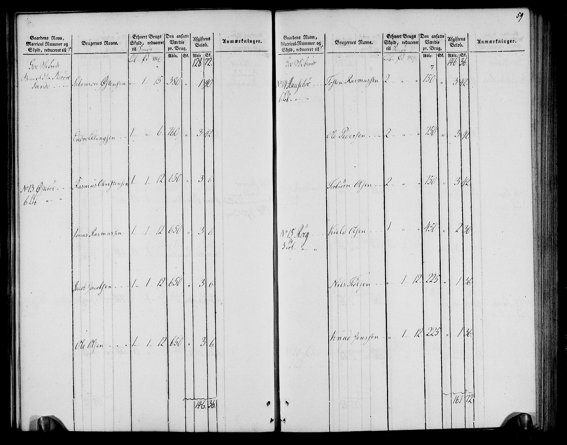 Rentekammeret inntil 1814, Realistisk ordnet avdeling, AV/RA-EA-4070/N/Ne/Nea/L0099: Jæren og Dalane fogderi. Oppebørselsregister, 1803-1804, p. 63