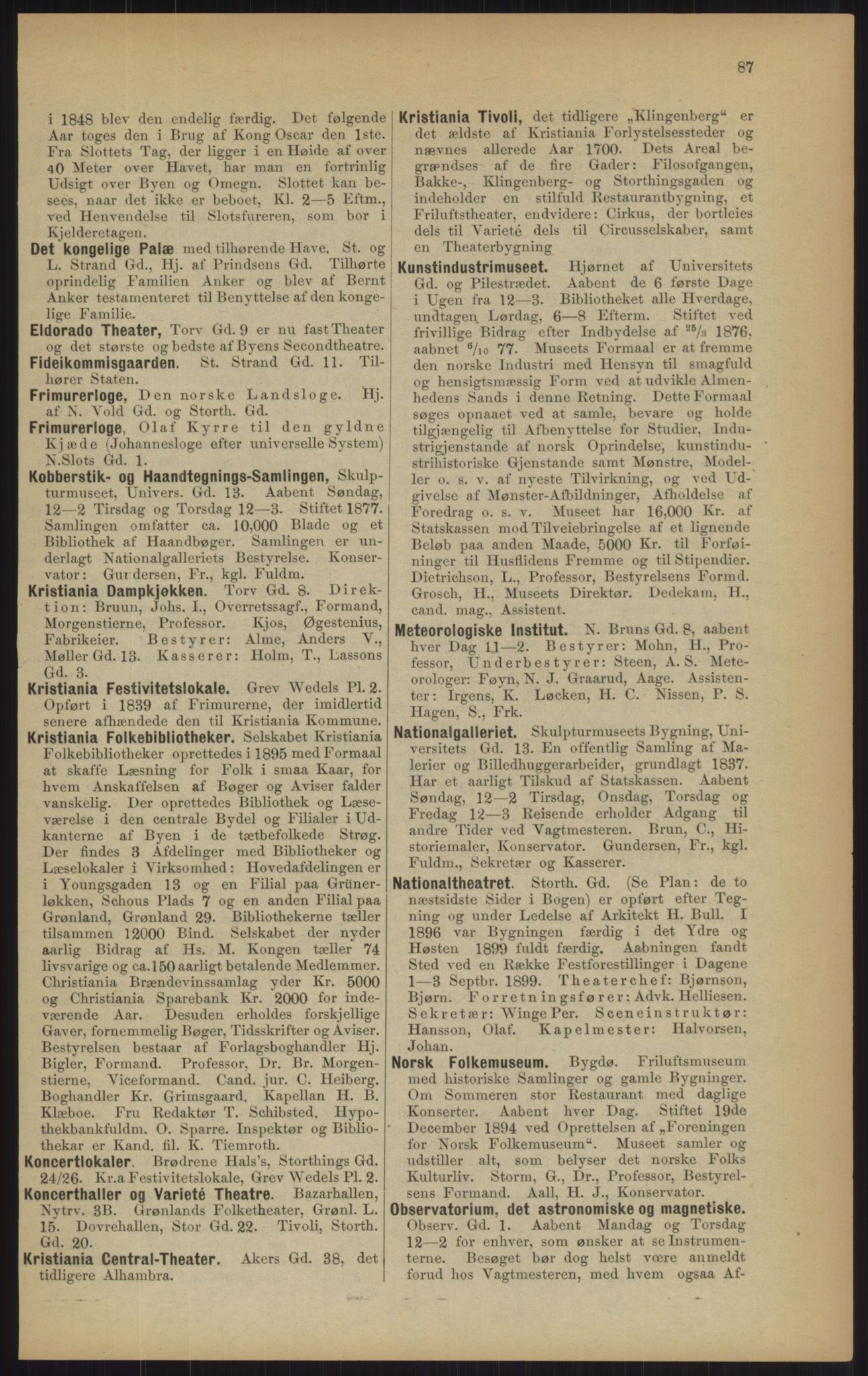 Kristiania/Oslo adressebok, PUBL/-, 1902, p. 87