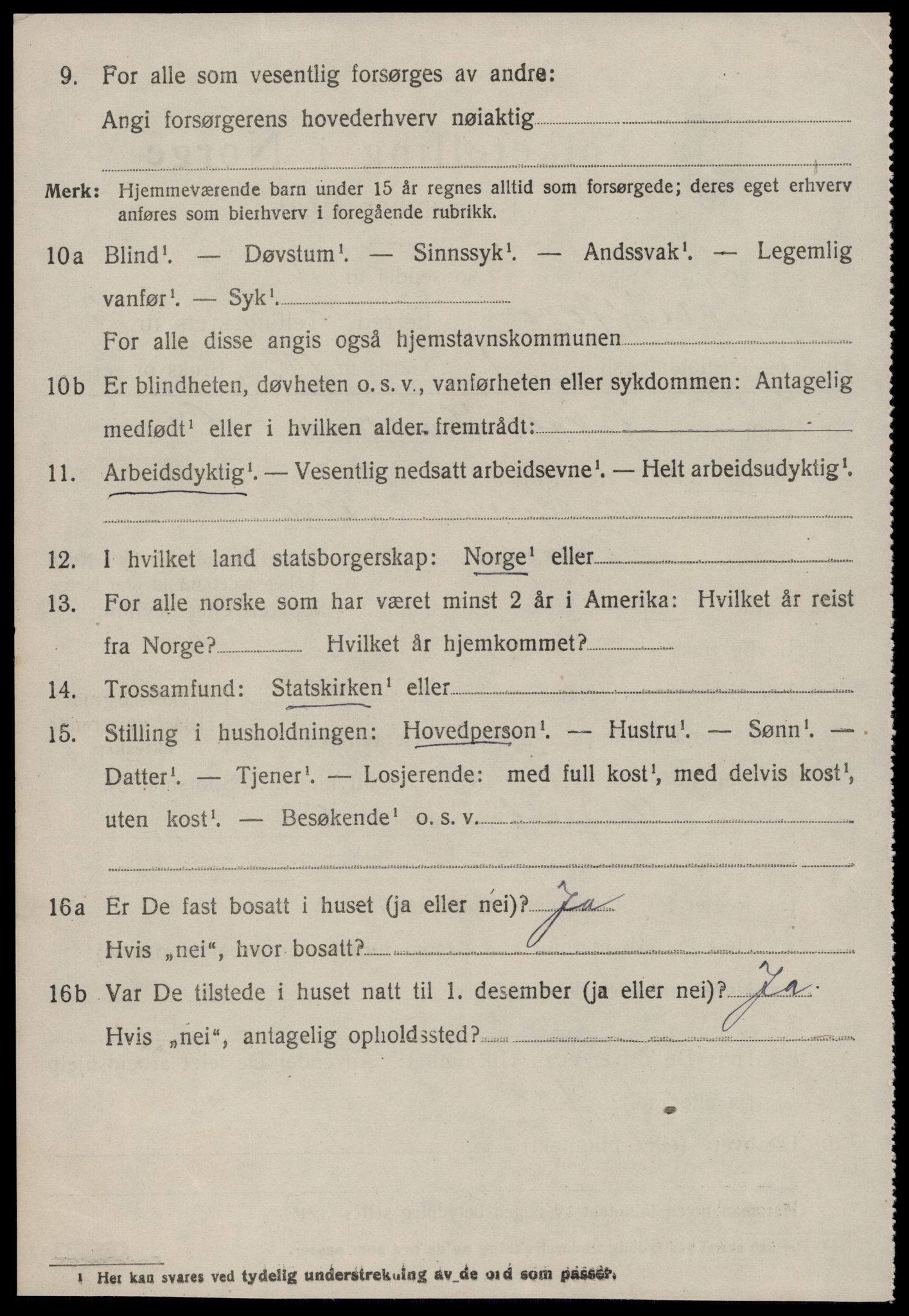 SAT, 1920 census for Valsøyfjord, 1920, p. 1030