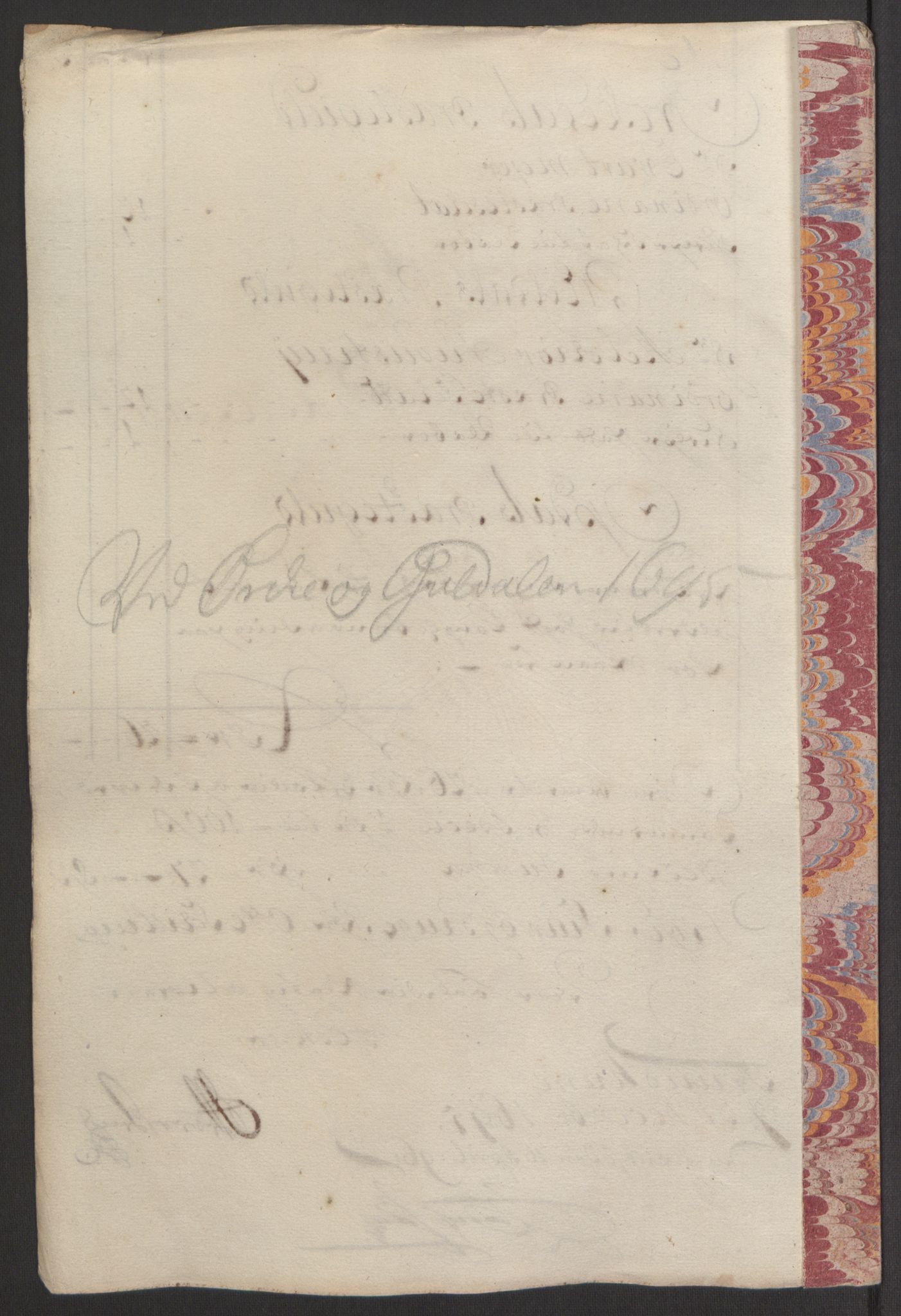 Rentekammeret inntil 1814, Reviderte regnskaper, Fogderegnskap, AV/RA-EA-4092/R60/L3945: Fogderegnskap Orkdal og Gauldal, 1695, p. 209