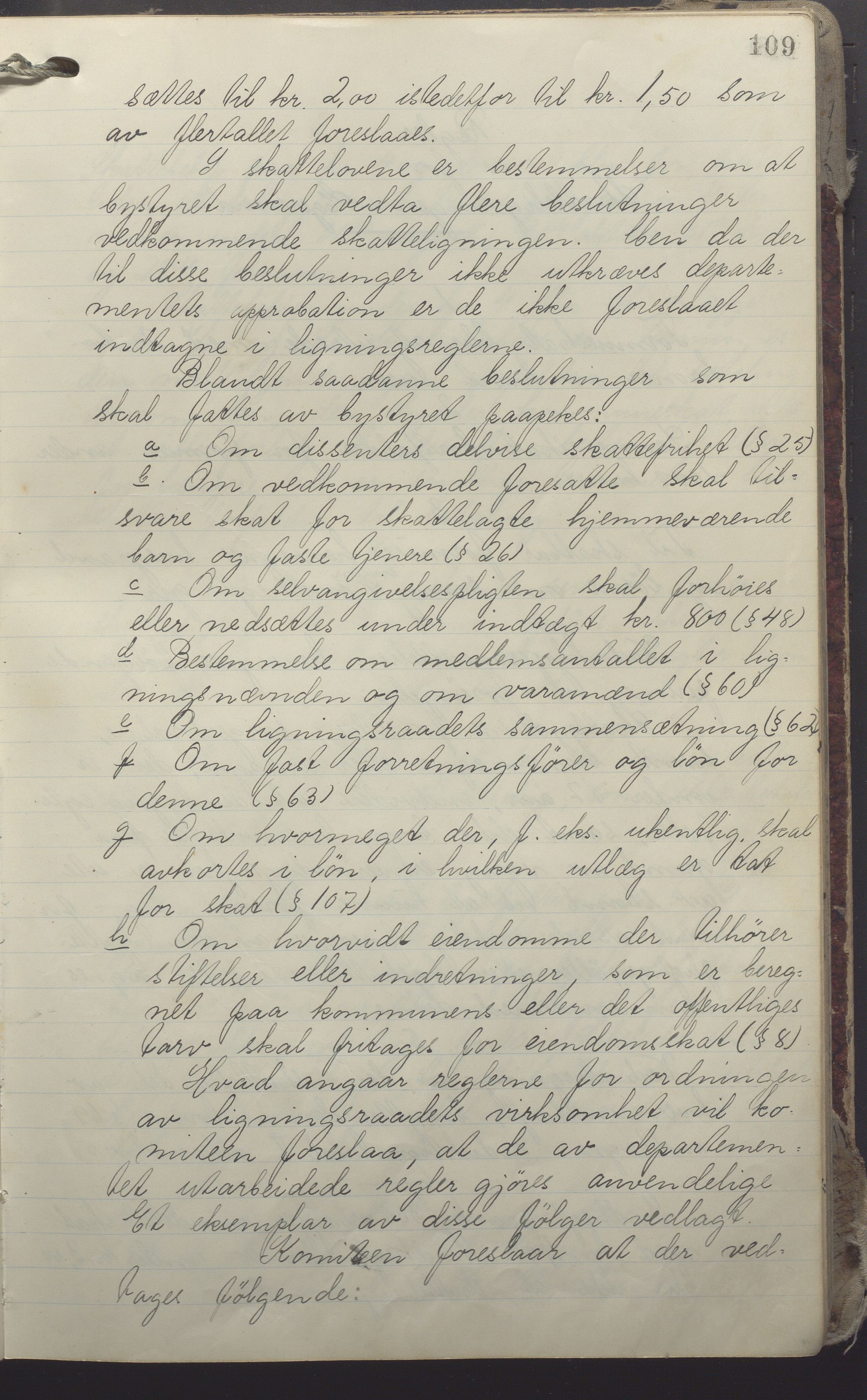 Egersund kommune (Ladested) - Formannskapet, IKAR/K-100502/A/L0008: Forhandlingsprotokoll, 1912-1916, p. 109