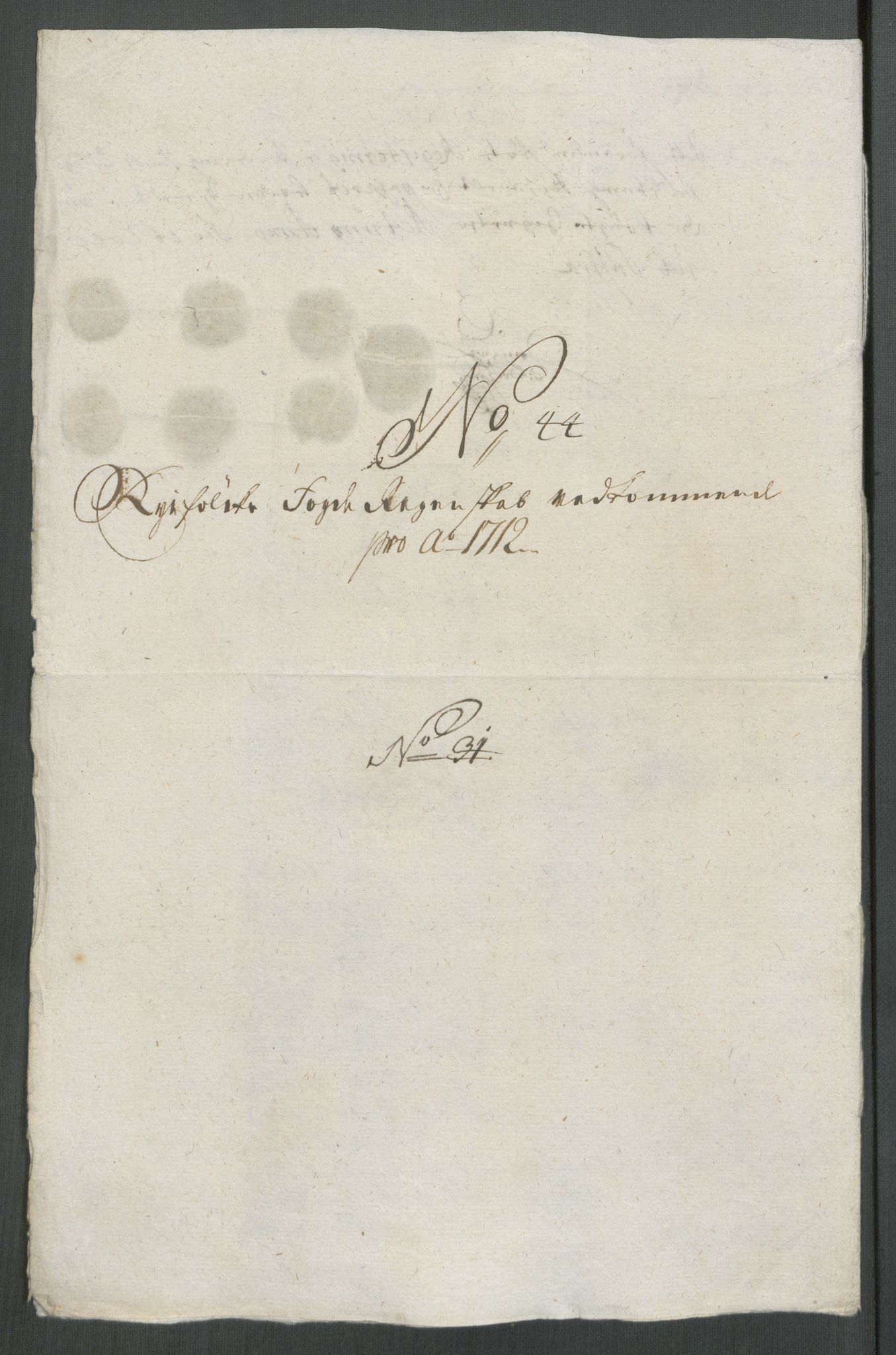 Rentekammeret inntil 1814, Reviderte regnskaper, Fogderegnskap, RA/EA-4092/R47/L2865: Fogderegnskap Ryfylke, 1712, p. 264