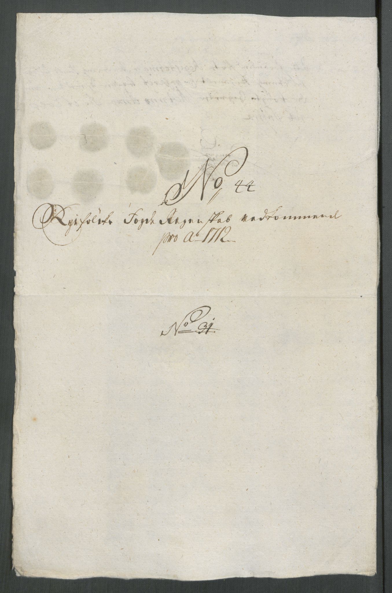 Rentekammeret inntil 1814, Reviderte regnskaper, Fogderegnskap, AV/RA-EA-4092/R47/L2865: Fogderegnskap Ryfylke, 1712, p. 264