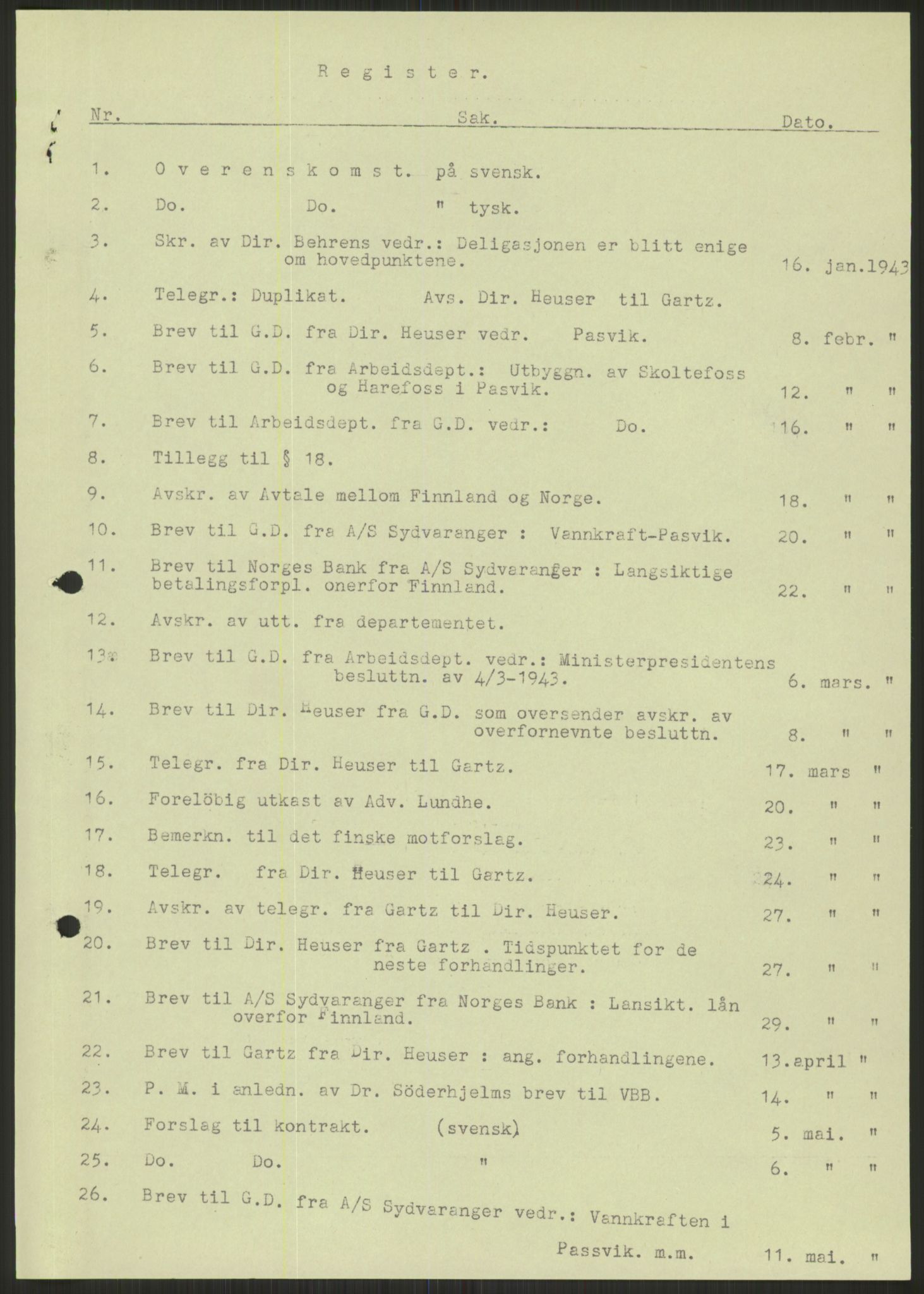 Vassdragsdirektoratet/avdelingen, RA/S-6242/F/Fa/L0536: Pasvikelva, 1920-1971, p. 1115