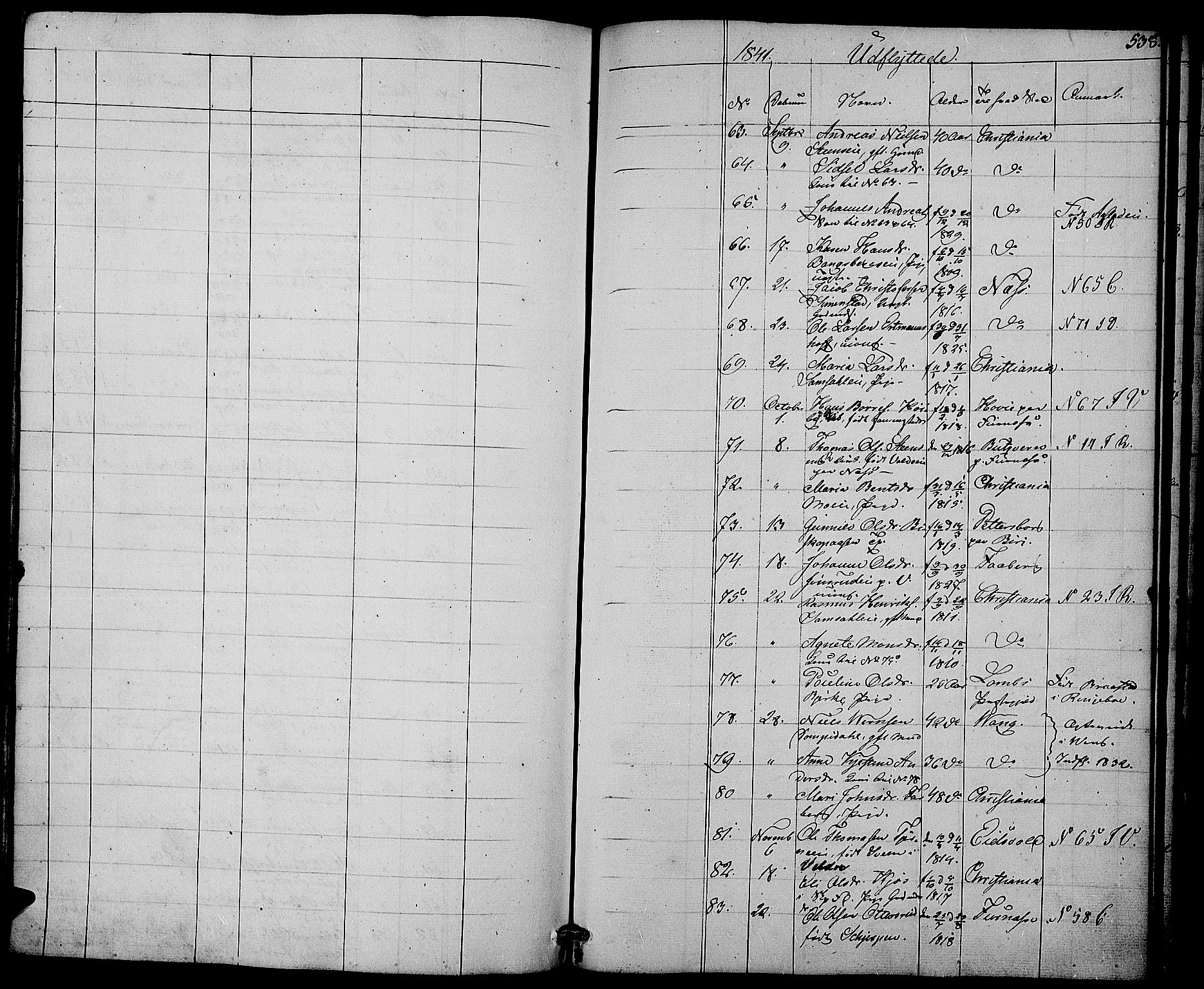 Ringsaker prestekontor, AV/SAH-PREST-014/L/La/L0005: Parish register (copy) no. 5, 1839-1850, p. 538