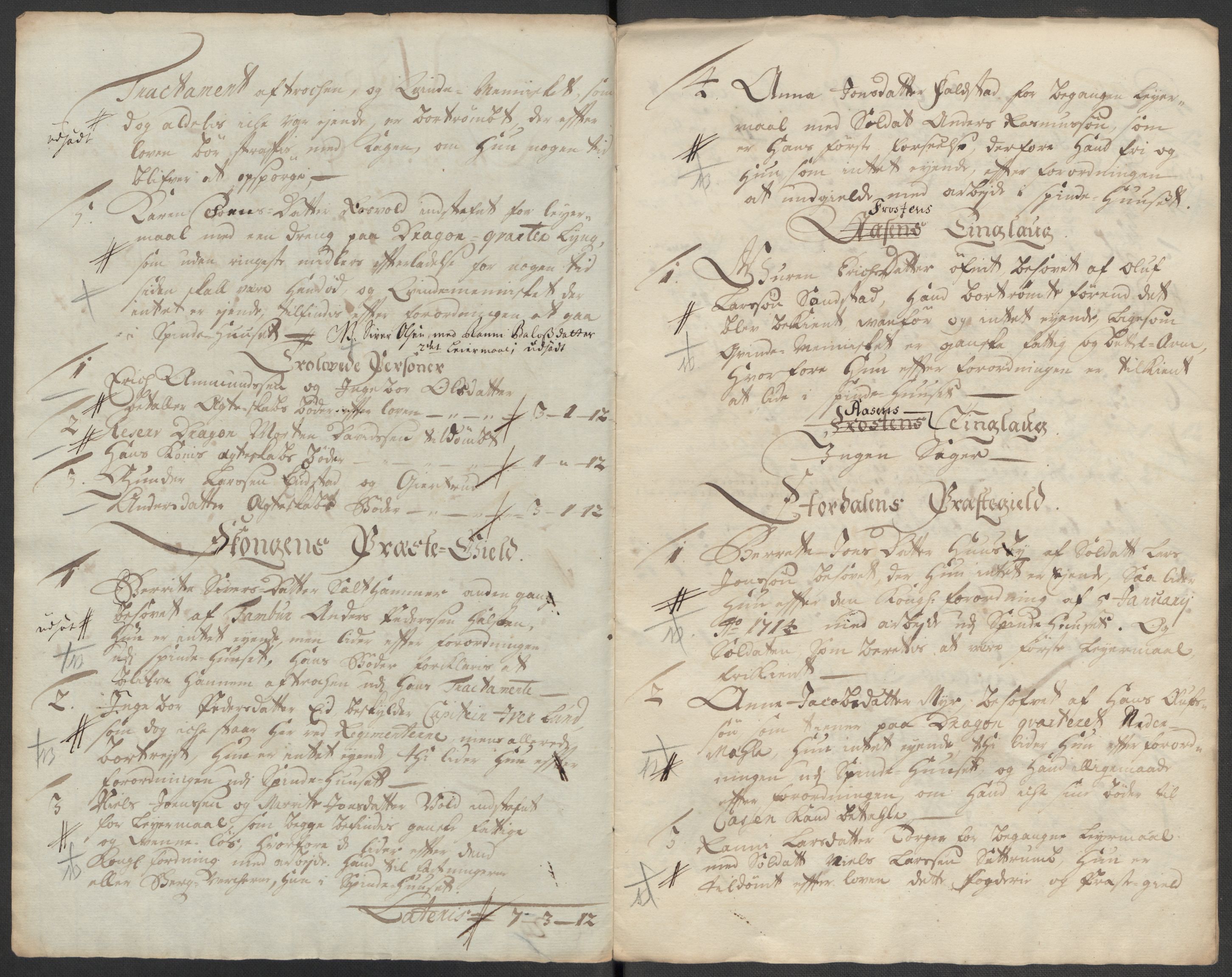 Rentekammeret inntil 1814, Reviderte regnskaper, Fogderegnskap, RA/EA-4092/R62/L4204: Fogderegnskap Stjørdal og Verdal, 1714, p. 214