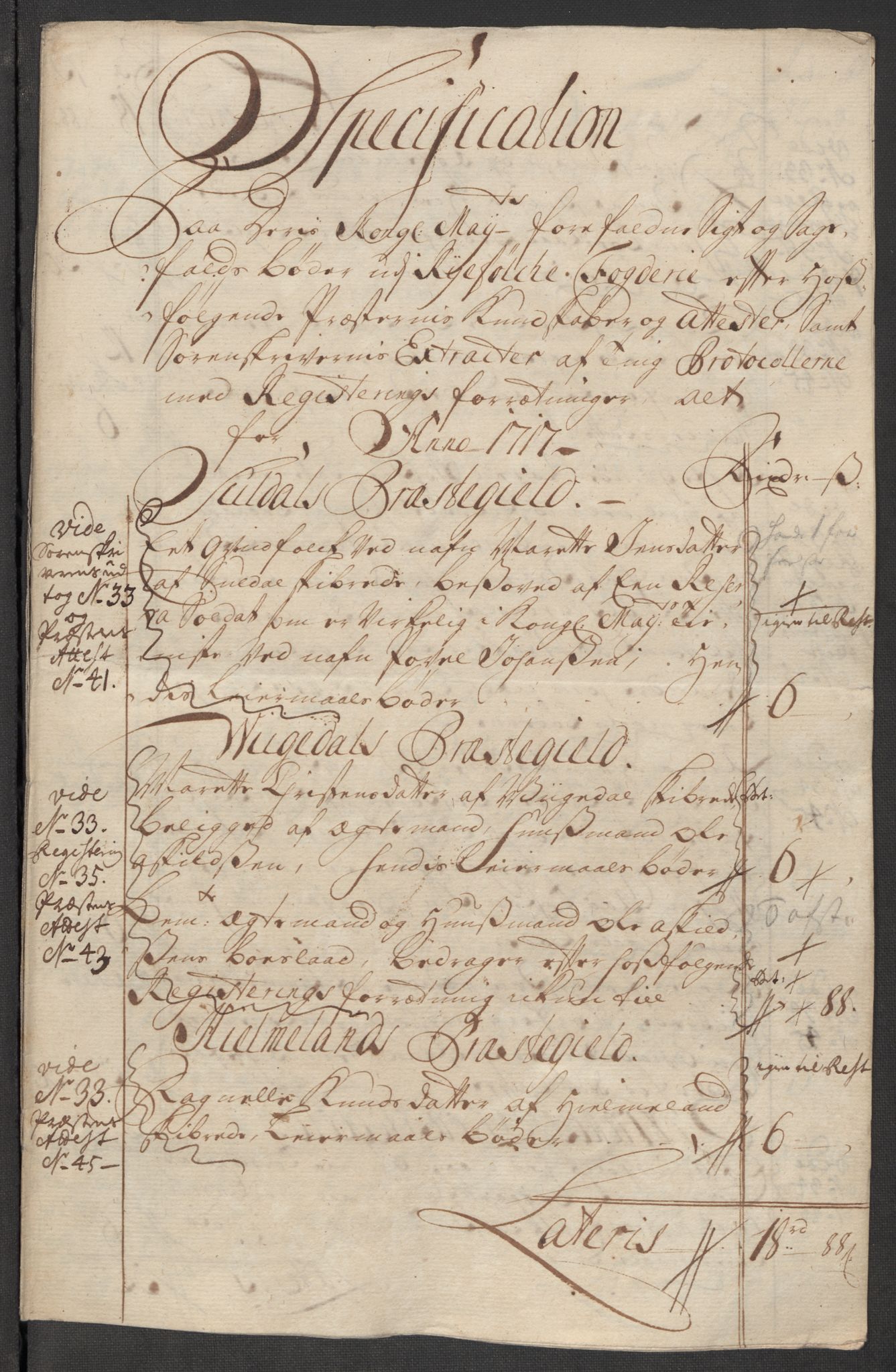 Rentekammeret inntil 1814, Reviderte regnskaper, Fogderegnskap, RA/EA-4092/R47/L2870: Fogderegnskap Ryfylke, 1717, p. 227