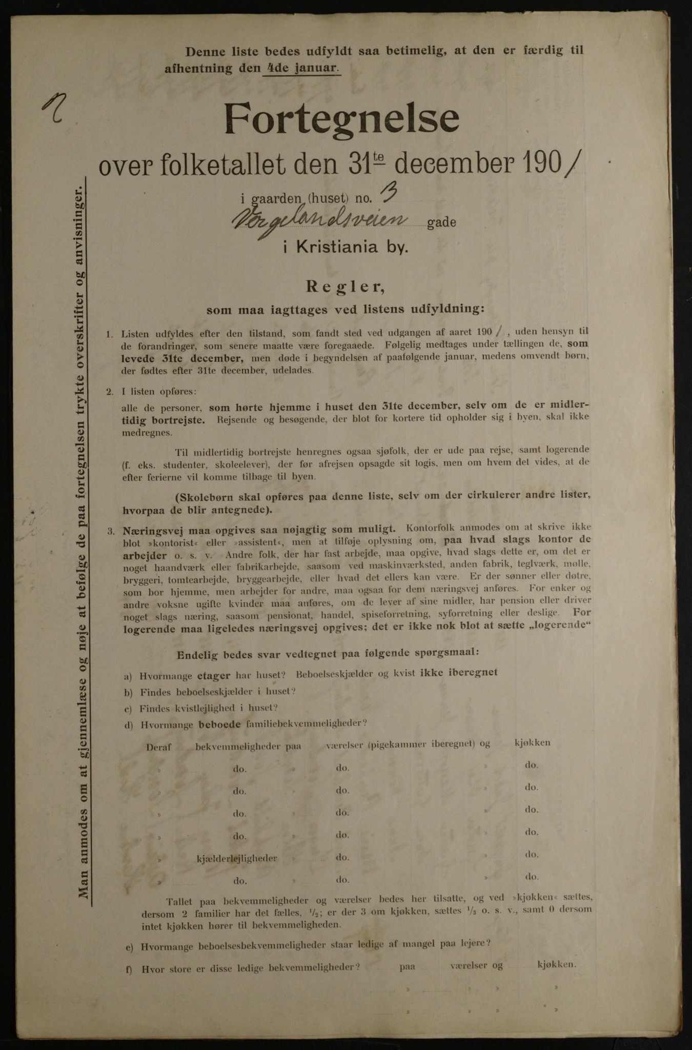 OBA, Municipal Census 1901 for Kristiania, 1901, p. 19517