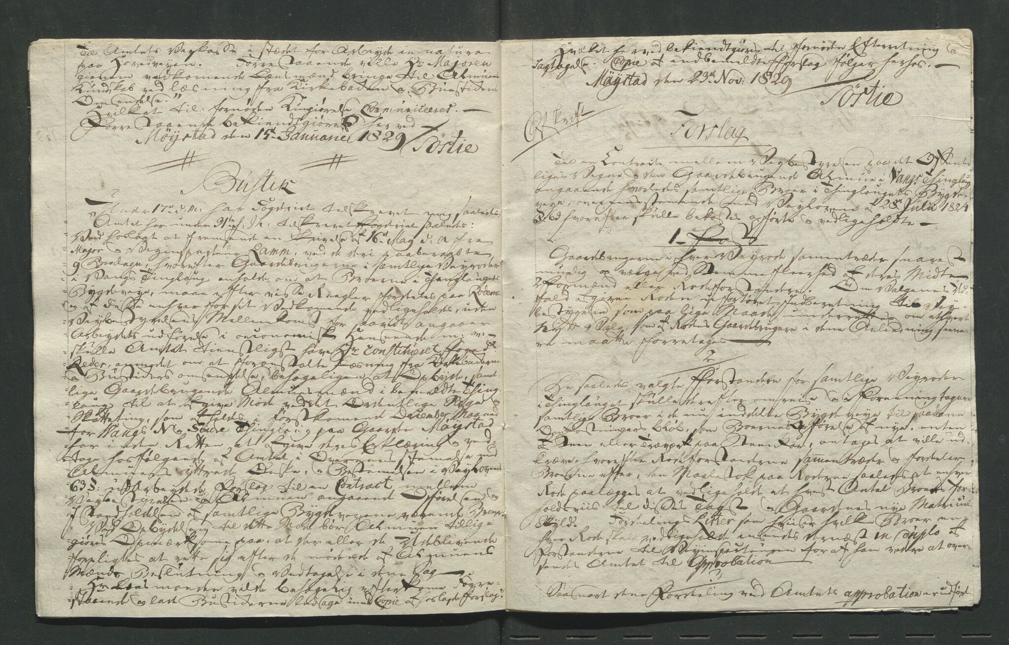 Åker i Vang, Hedmark, og familien Todderud, AV/SAH-ARK-010/E/Ec/L0001: Korrespondanse ordnet etter emne, 1772-1907, p. 27