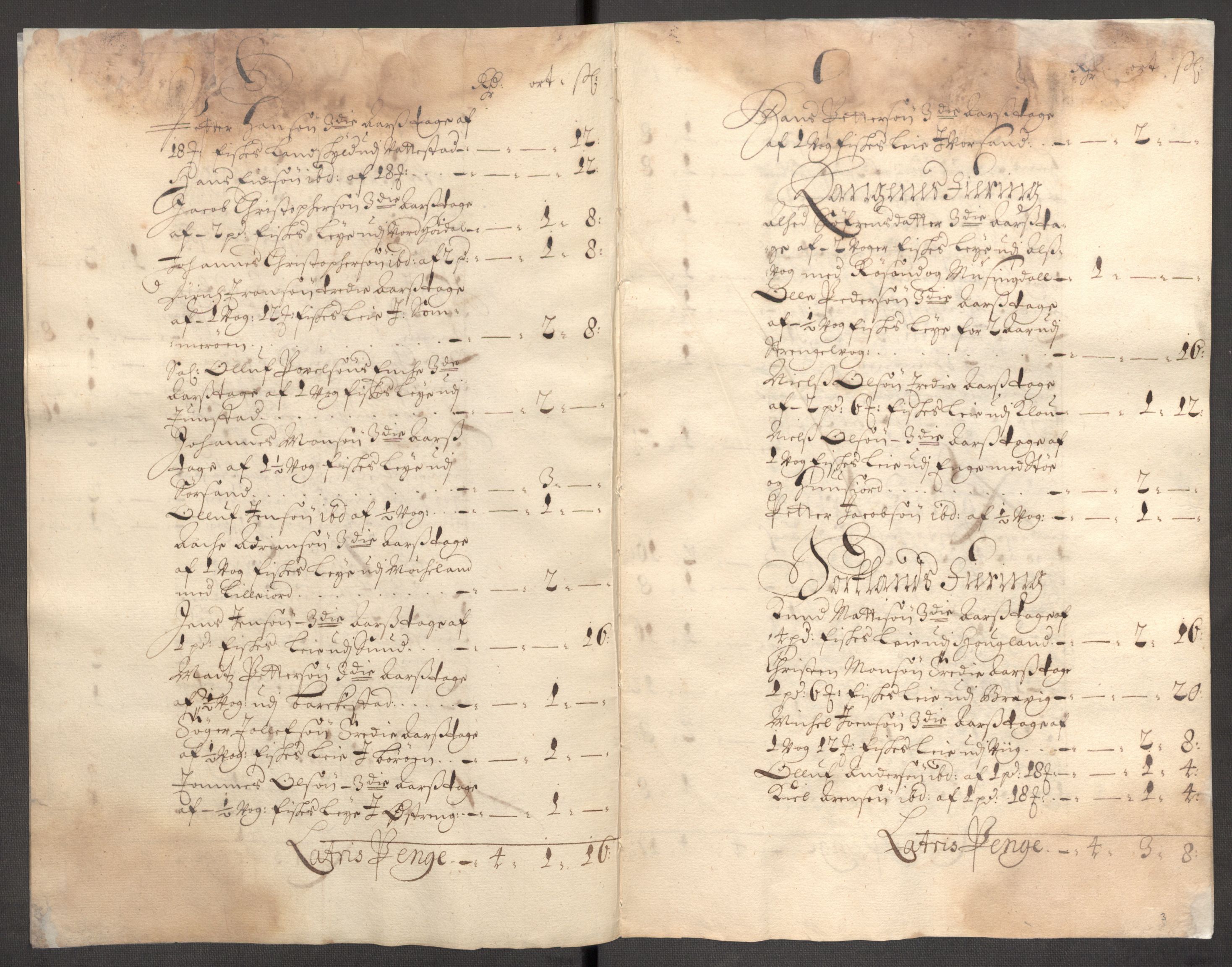Rentekammeret inntil 1814, Reviderte regnskaper, Fogderegnskap, RA/EA-4092/R67/L4678: Fogderegnskap Vesterålen, Andenes og Lofoten, 1696-1708, p. 114