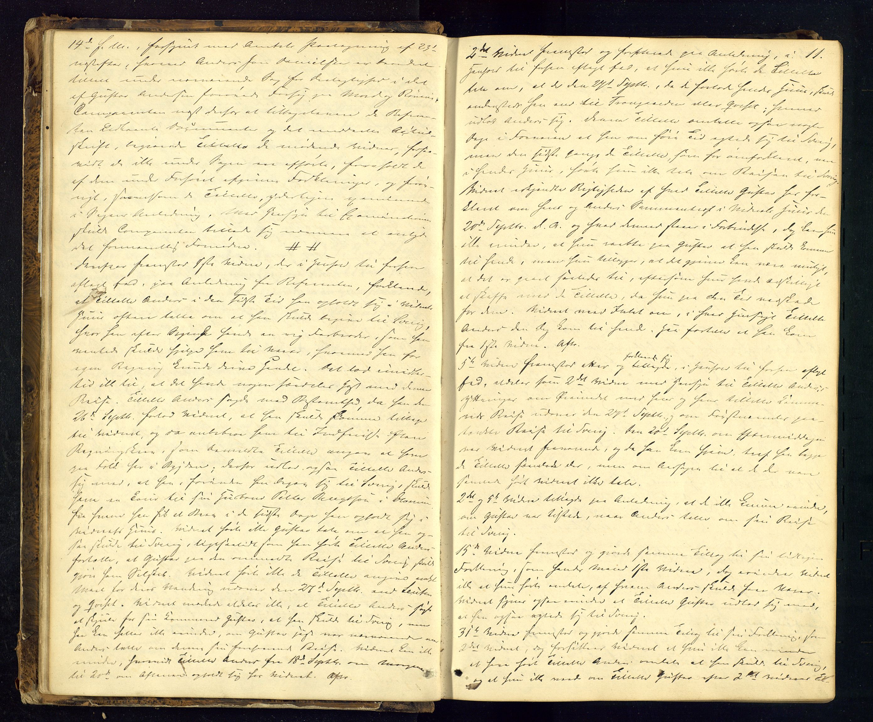 Solør tingrett, AV/SAH-TING-008/G/Gc/Gca/L0003: Ekstrarettsprotokoll, 1848-1851, p. 11