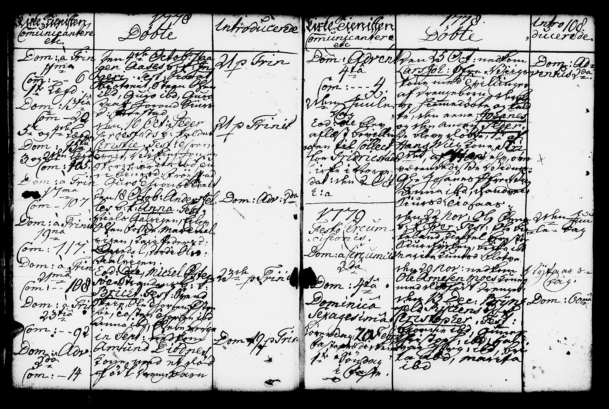 Kvam sokneprestembete, SAB/A-76201/H/Haa: Parish register (official) no. A 4, 1743-1795, p. 108