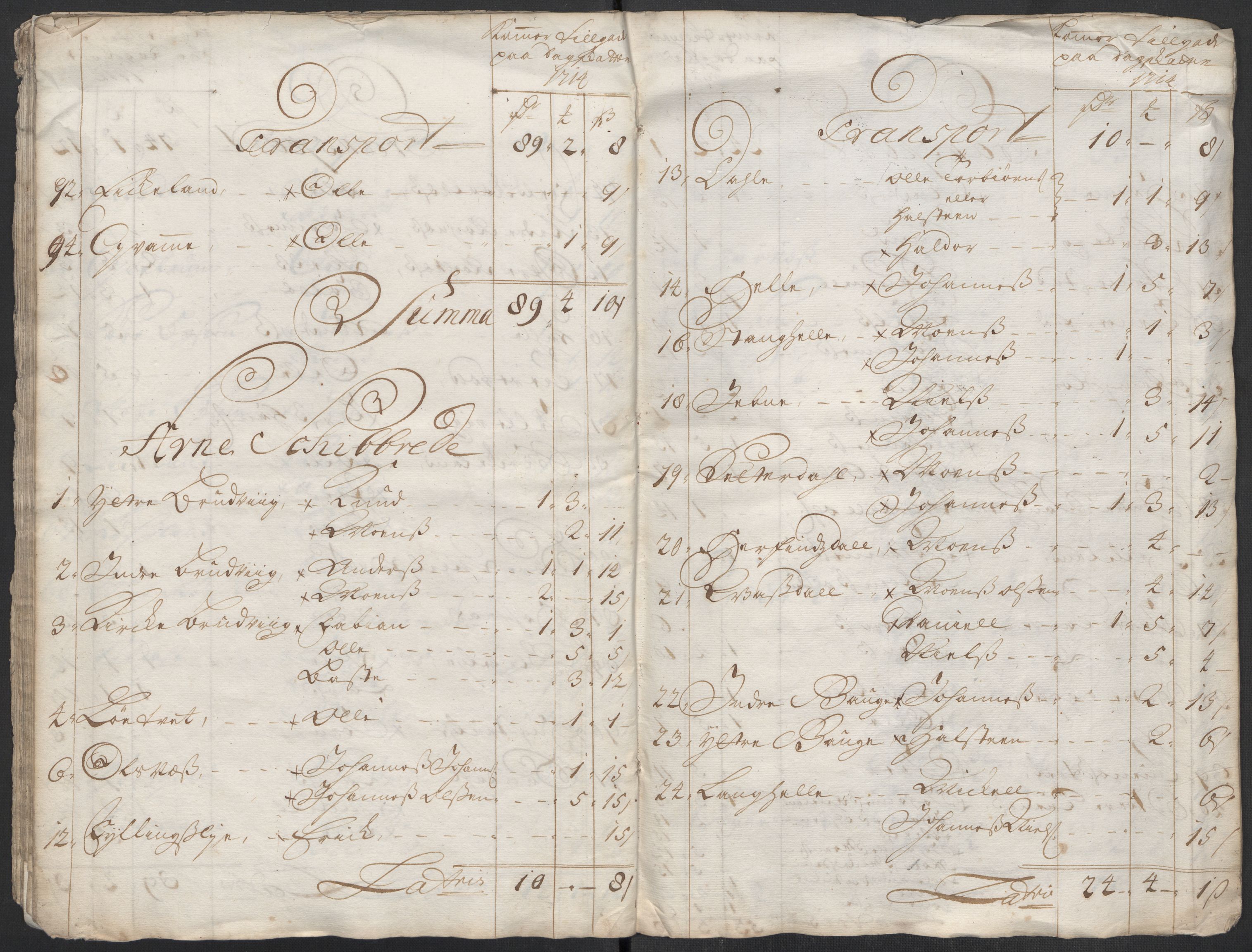 Rentekammeret inntil 1814, Reviderte regnskaper, Fogderegnskap, AV/RA-EA-4092/R51/L3198: Fogderegnskap Nordhordland og Voss, 1715, p. 368