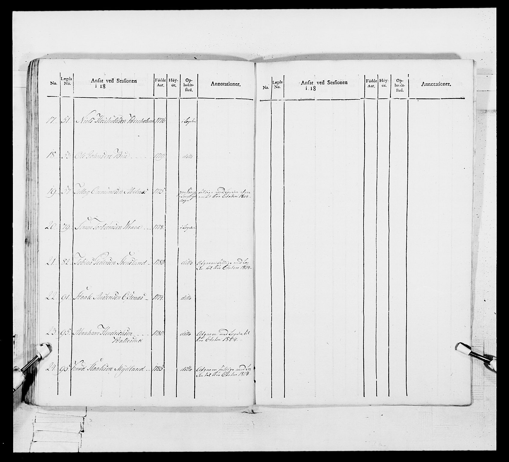 Generalitets- og kommissariatskollegiet, Det kongelige norske kommissariatskollegium, AV/RA-EA-5420/E/Eh/L0109: Vesterlenske nasjonale infanteriregiment, 1806, p. 450