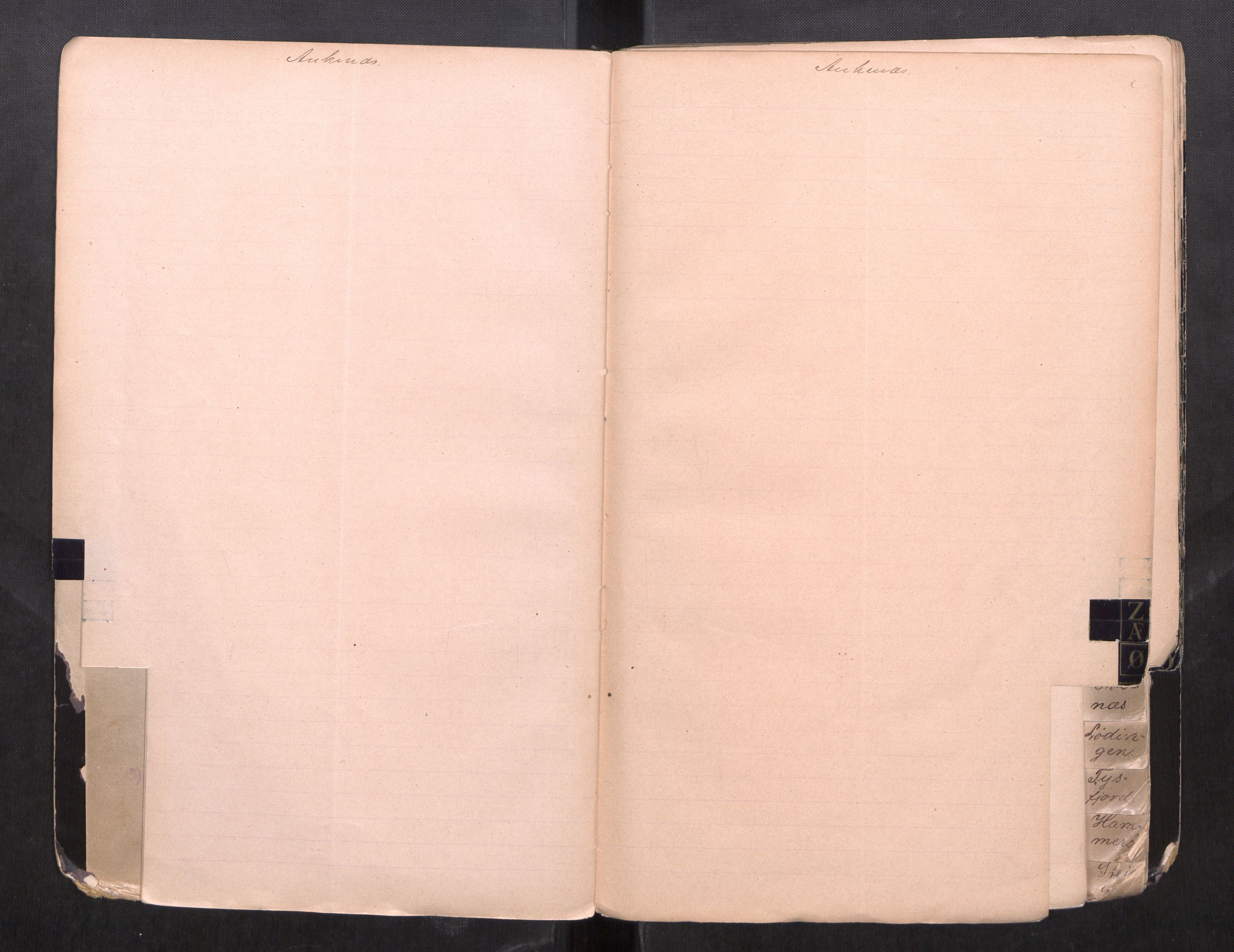 Steigen og Ofoten sorenskriveri, AV/SAT-A-0030/1/3/3C/L0001: Register til skifteslutningsprotokoll, 1896-1916