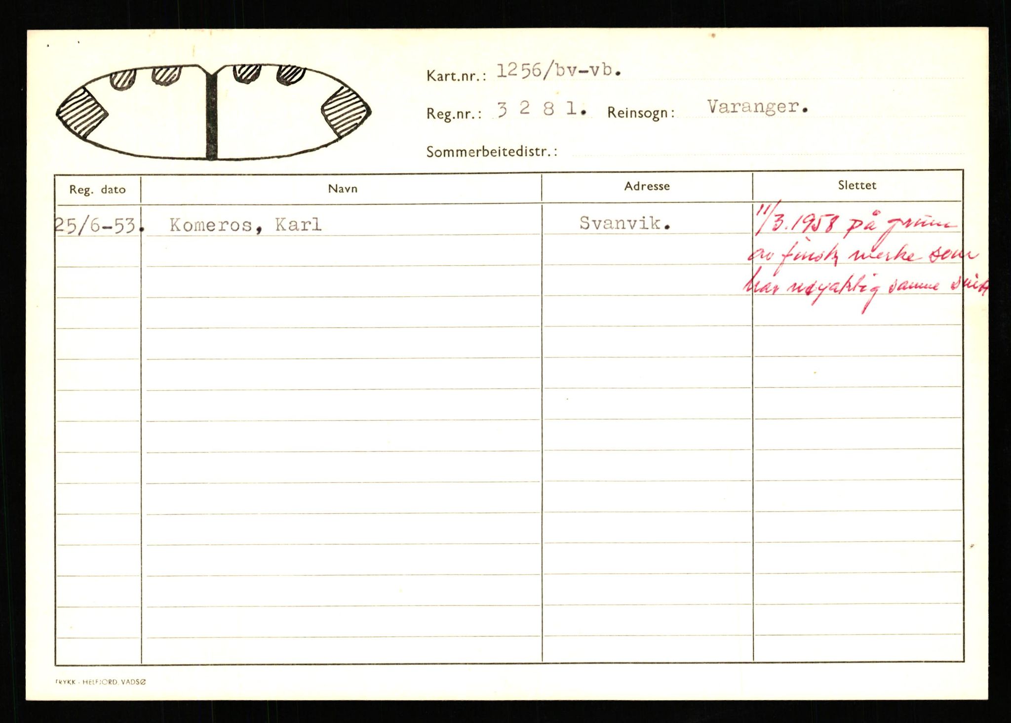 Lappefogden i Finnmark/Reindriftsforvaltningen Øst-Finnmark, AV/SATØ-S-1461/G/Ge/Gea/L0007: Slettede reinmerker: Karasjok, Kautokeino, Polmak og Varanger, 1934-1992, p. 487