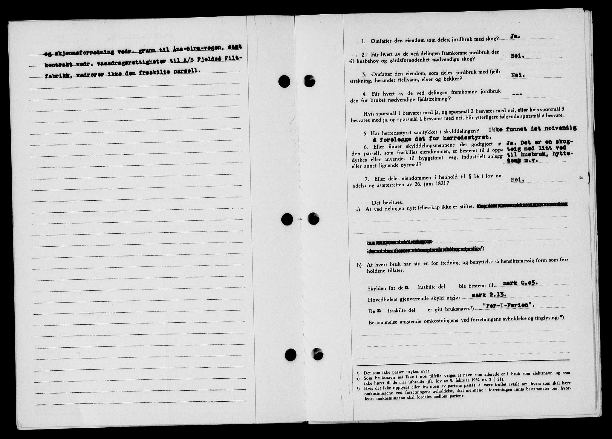 Flekkefjord sorenskriveri, SAK/1221-0001/G/Gb/Gba/L0064: Mortgage book no. A-12, 1948-1949, Diary no: : 669/1948