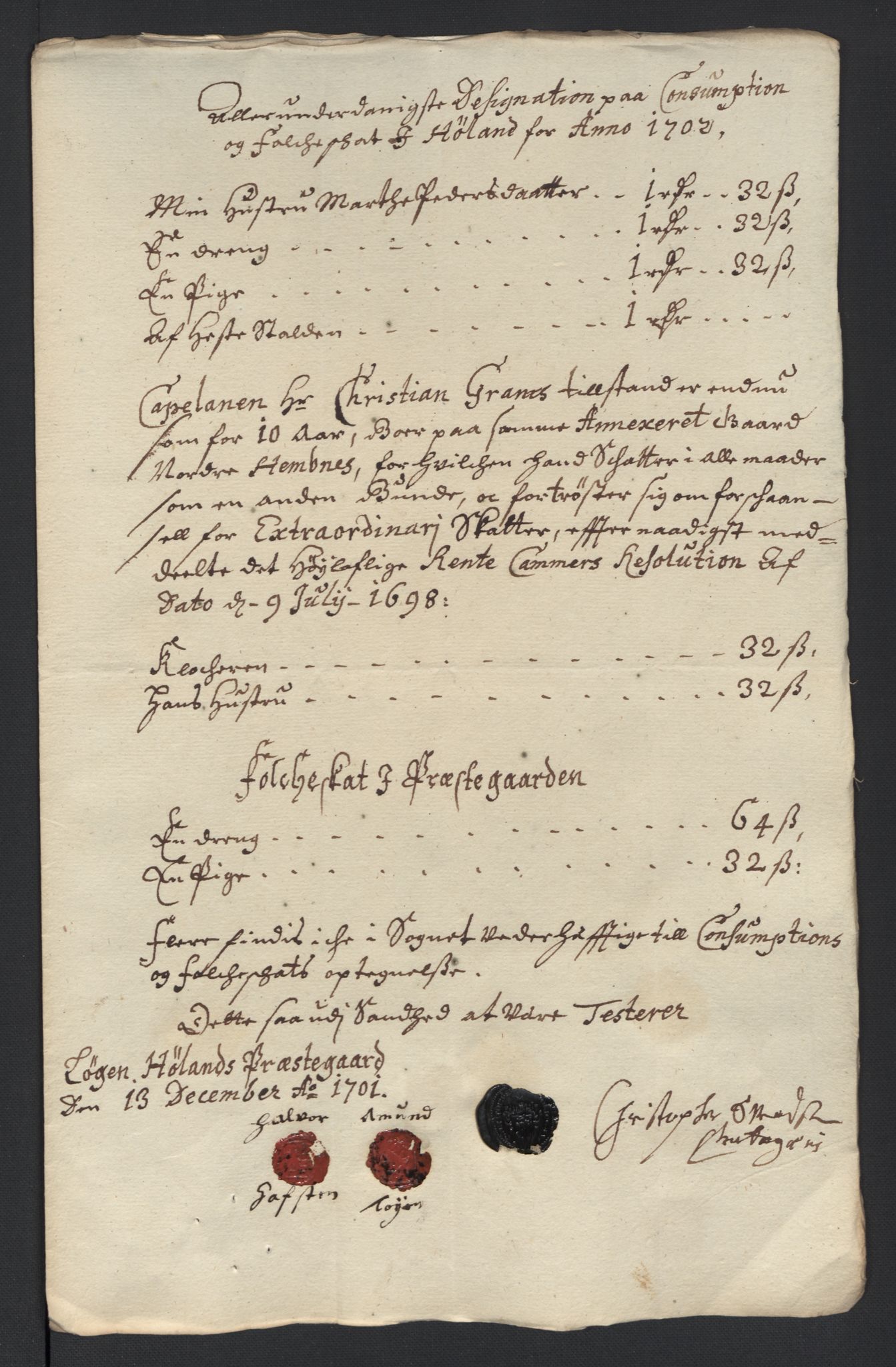 Rentekammeret inntil 1814, Reviderte regnskaper, Fogderegnskap, AV/RA-EA-4092/R11/L0585: Fogderegnskap Nedre Romerike, 1702, p. 193