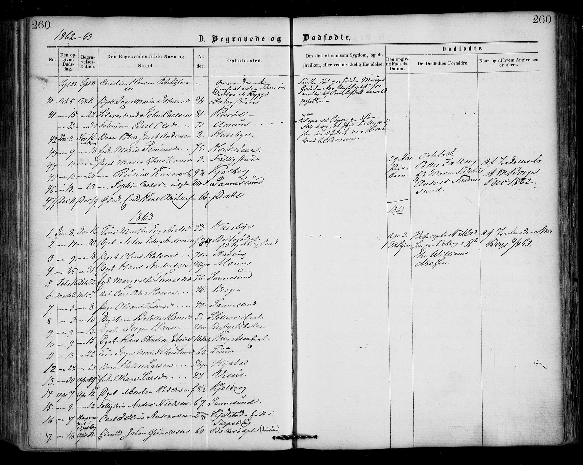 Borge prestekontor Kirkebøker, SAO/A-10903/F/Fa/L0006: Parish register (official) no. I 6, 1861-1874, p. 260