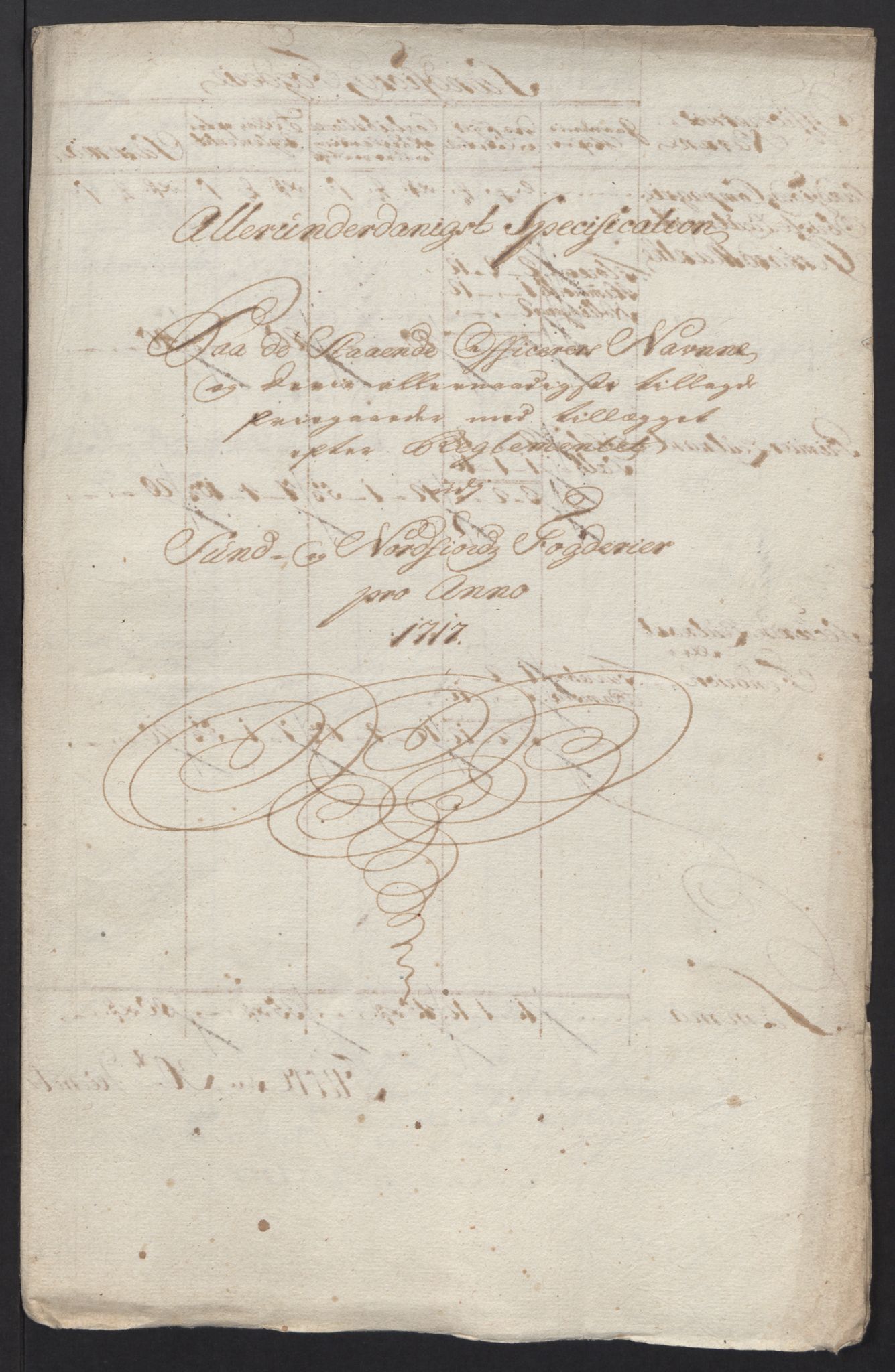 Rentekammeret inntil 1814, Reviderte regnskaper, Fogderegnskap, RA/EA-4092/R53/L3441: Fogderegnskap Sunn- og Nordfjord, 1717-1718, p. 191