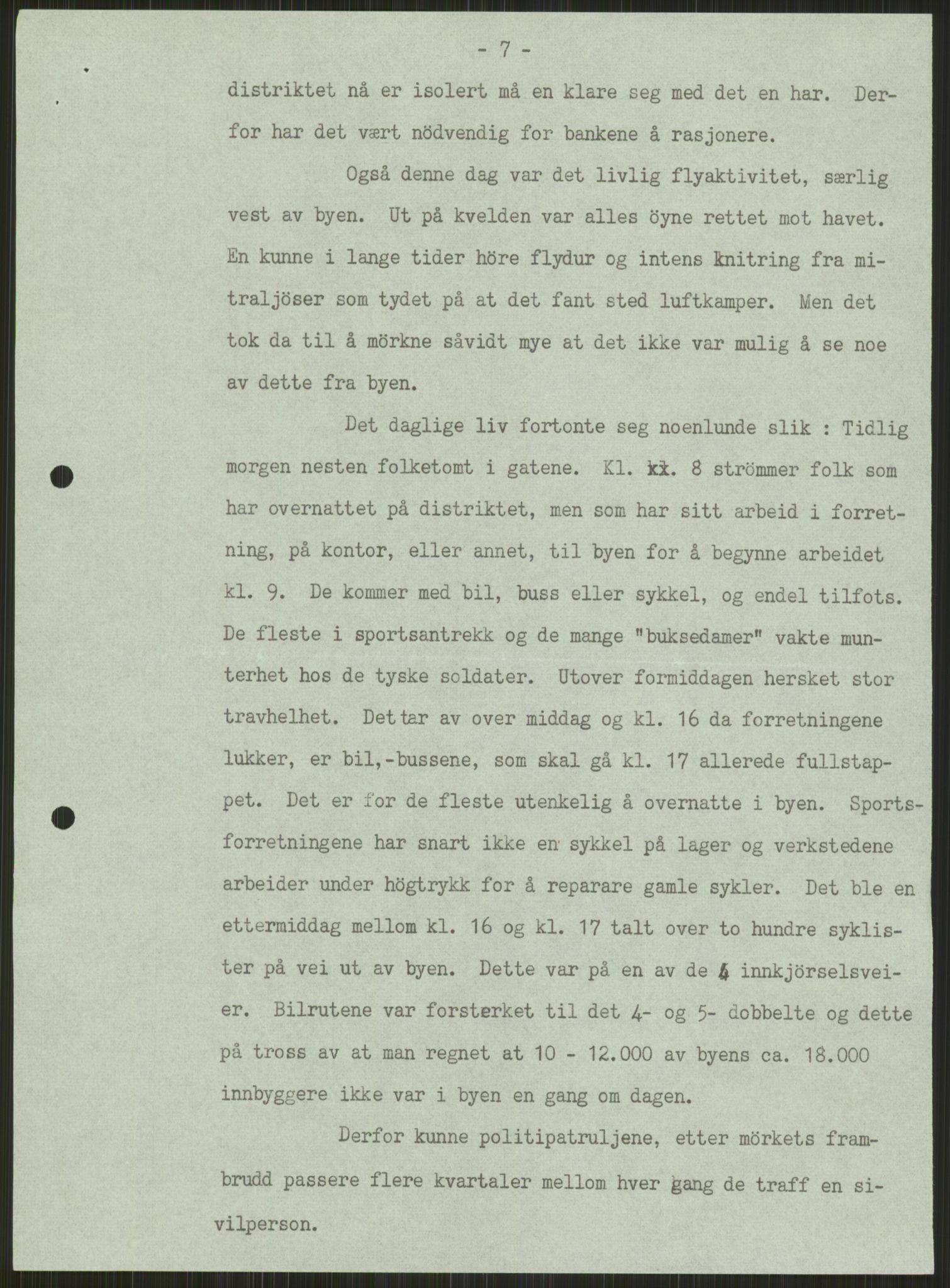 Forsvaret, Forsvarets krigshistoriske avdeling, AV/RA-RAFA-2017/Y/Ya/L0015: II-C-11-31 - Fylkesmenn.  Rapporter om krigsbegivenhetene 1940., 1940, p. 93