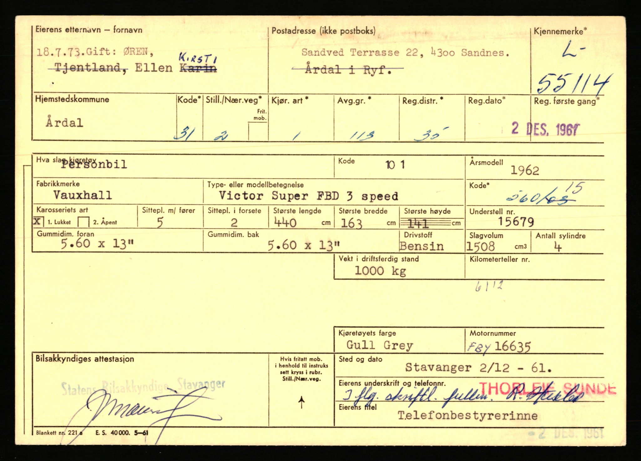 Stavanger trafikkstasjon, AV/SAST-A-101942/0/F/L0054: L-54200 - L-55699, 1930-1971, p. 1885