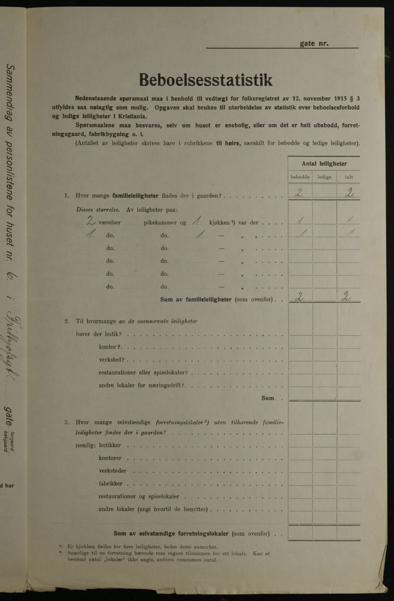 OBA, Municipal Census 1923 for Kristiania, 1923, p. 30151