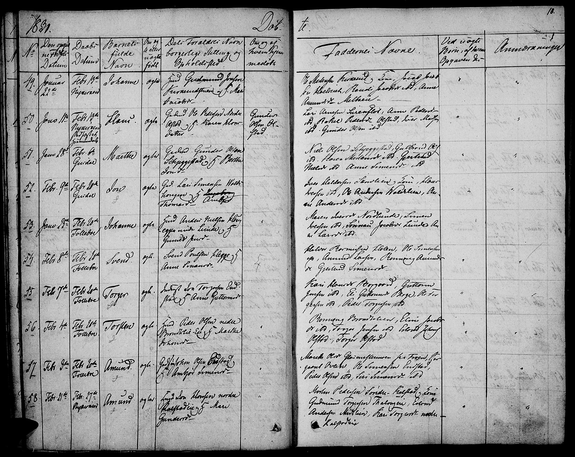 Gausdal prestekontor, AV/SAH-PREST-090/H/Ha/Haa/L0006: Parish register (official) no. 6, 1830-1839, p. 18