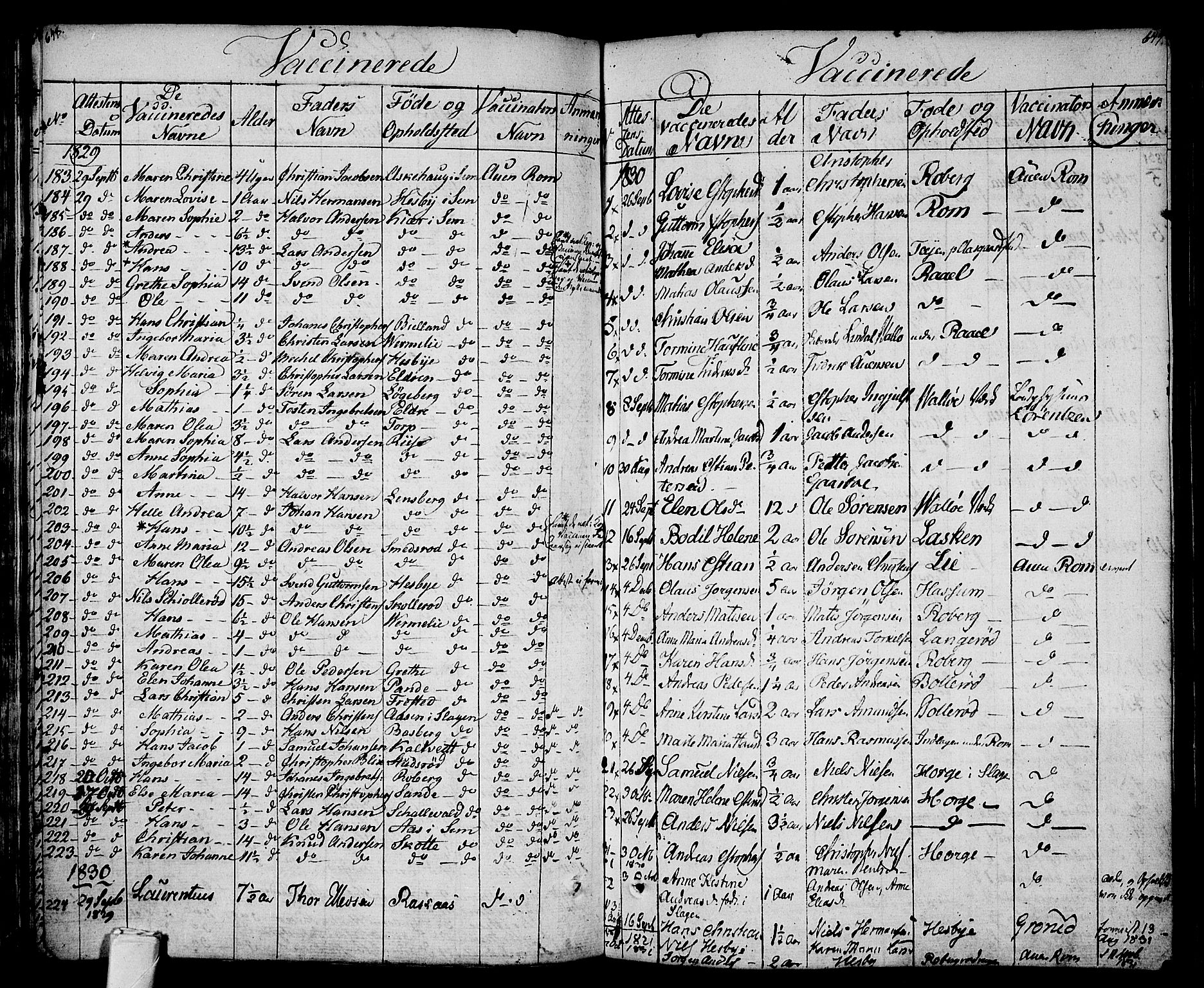 Sem kirkebøker, AV/SAKO-A-5/F/Fa/L0005: Parish register (official) no. I 5, 1825-1842, p. 648-649