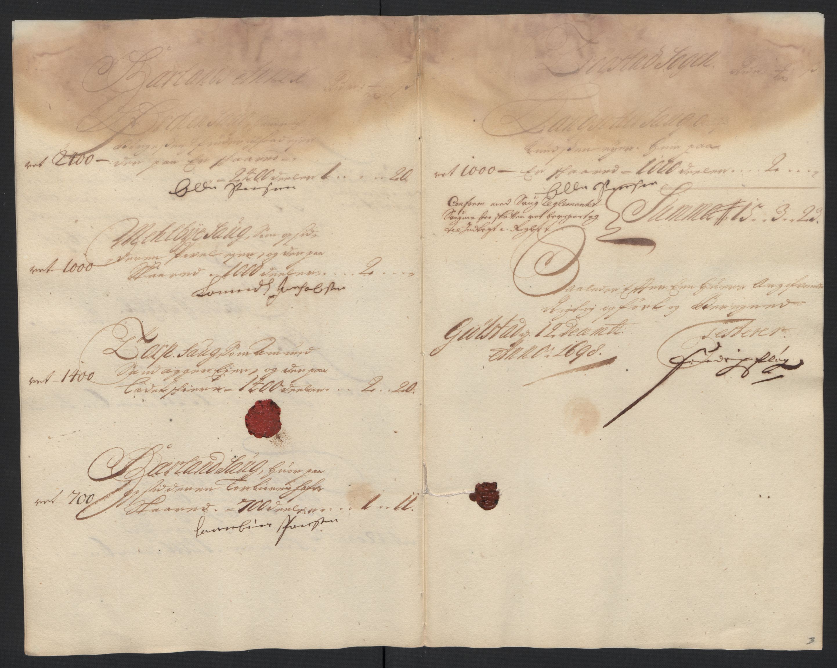 Rentekammeret inntil 1814, Reviderte regnskaper, Fogderegnskap, AV/RA-EA-4092/R07/L0288: Fogderegnskap Rakkestad, Heggen og Frøland, 1698, p. 221