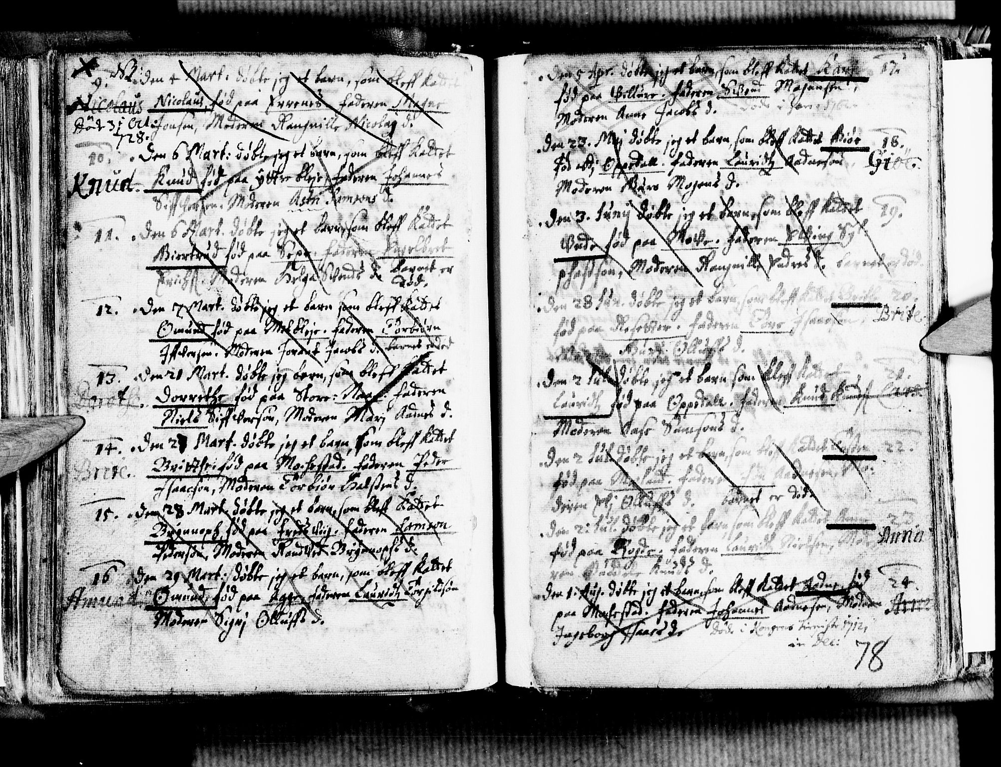 Ullensvang sokneprestembete, SAB/A-78701/H/Haa: Parish register (official) no. A 1 /1, 1669-1718, p. 78