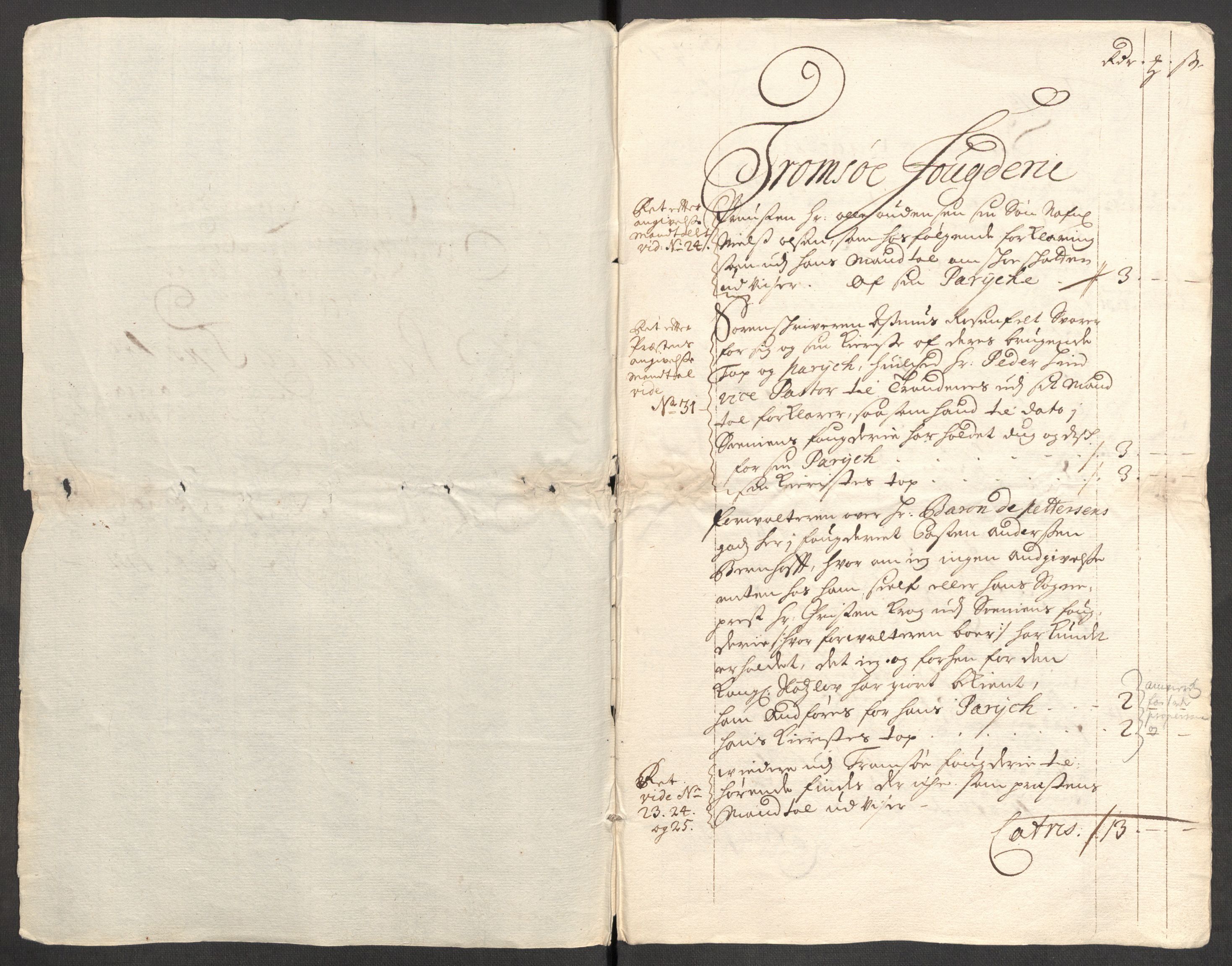 Rentekammeret inntil 1814, Reviderte regnskaper, Fogderegnskap, RA/EA-4092/R68/L4758: Fogderegnskap Senja og Troms, 1711-1712, p. 91