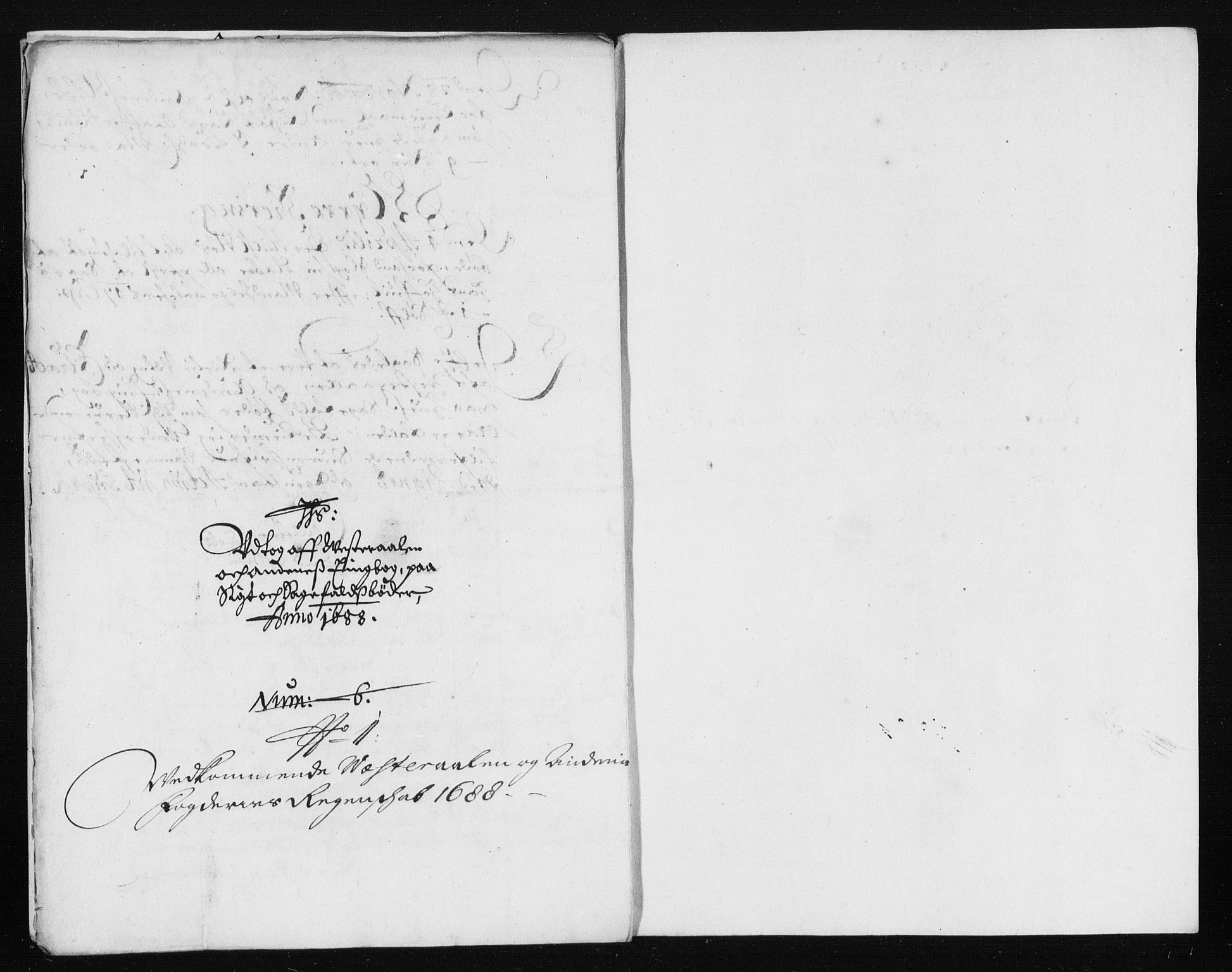 Rentekammeret inntil 1814, Reviderte regnskaper, Stiftamtstueregnskaper, Trondheim stiftamt og Nordland amt, AV/RA-EA-6044/R/Rh/L0012: Nordland amt, 1688