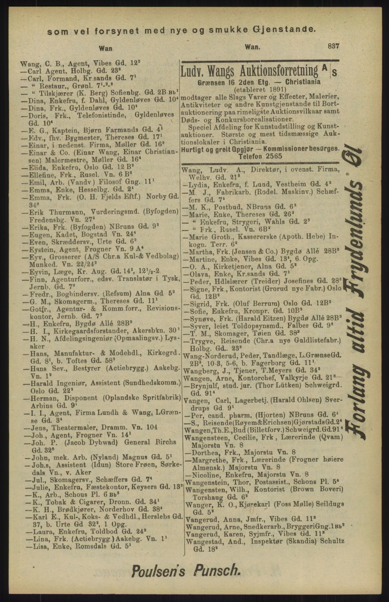 Kristiania/Oslo adressebok, PUBL/-, 1904, p. 837