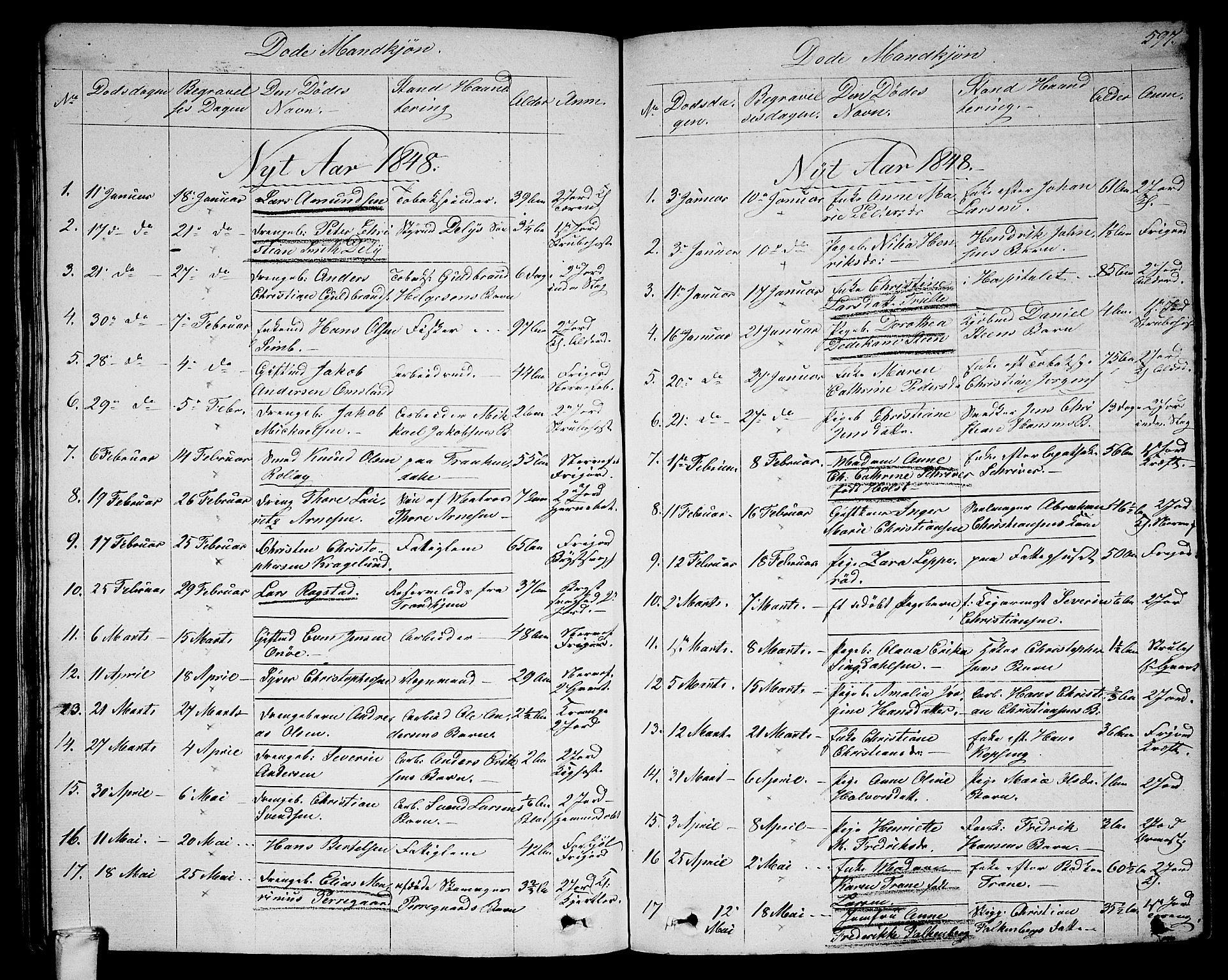 Larvik kirkebøker, SAKO/A-352/G/Ga/L0003b: Parish register (copy) no. I 3B, 1830-1870, p. 597