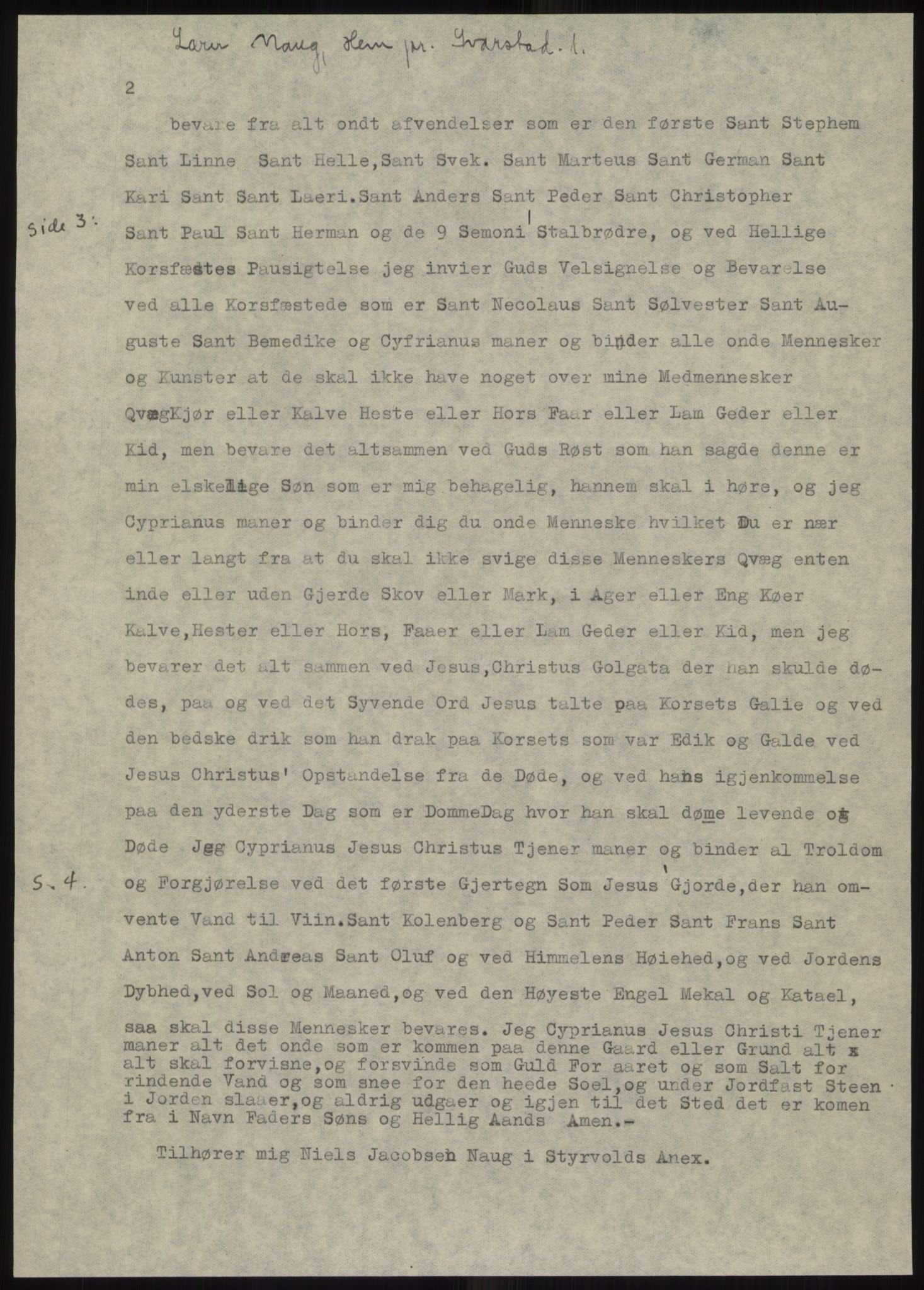 Samlinger til kildeutgivelse, Diplomavskriftsamlingen, AV/RA-EA-4053/H/Ha, p. 315