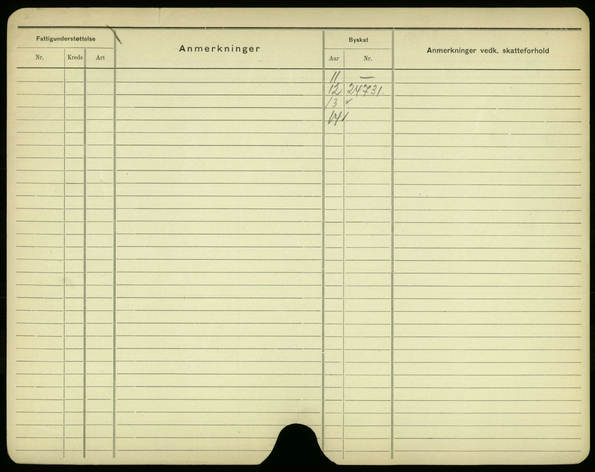 Oslo folkeregister, Registerkort, AV/SAO-A-11715/F/Fa/Fac/L0002: Menn, 1906-1914, p. 1014b